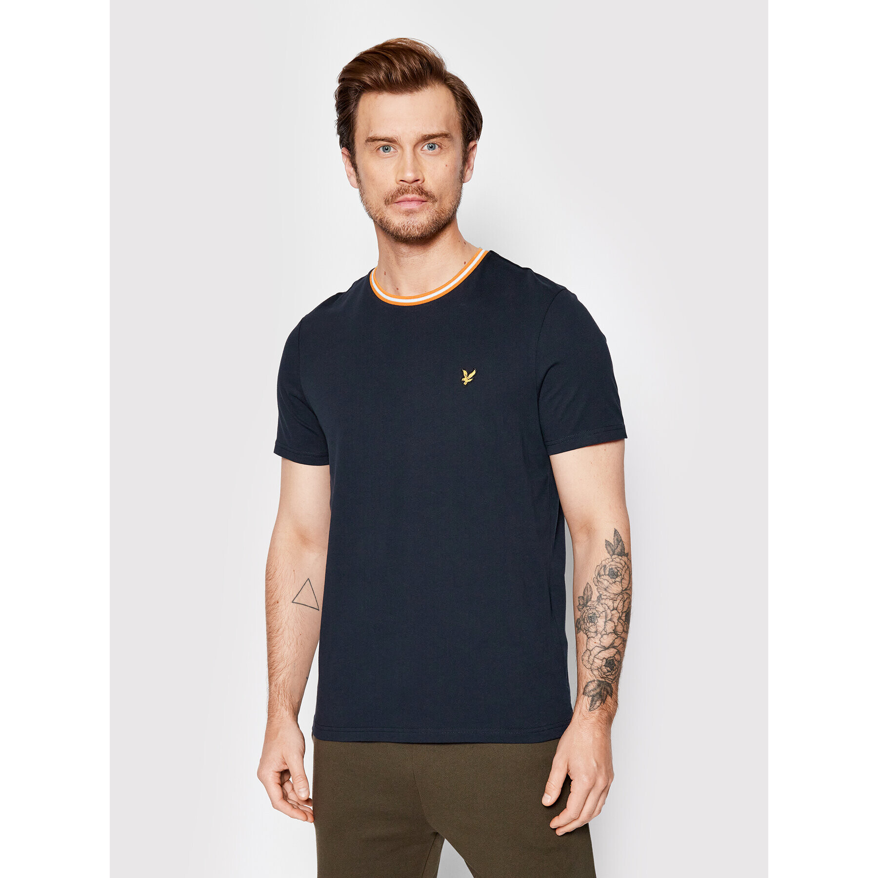 Lyle & Scott Póló TS1622V Sötétkék Regular Fit - Pepit.hu