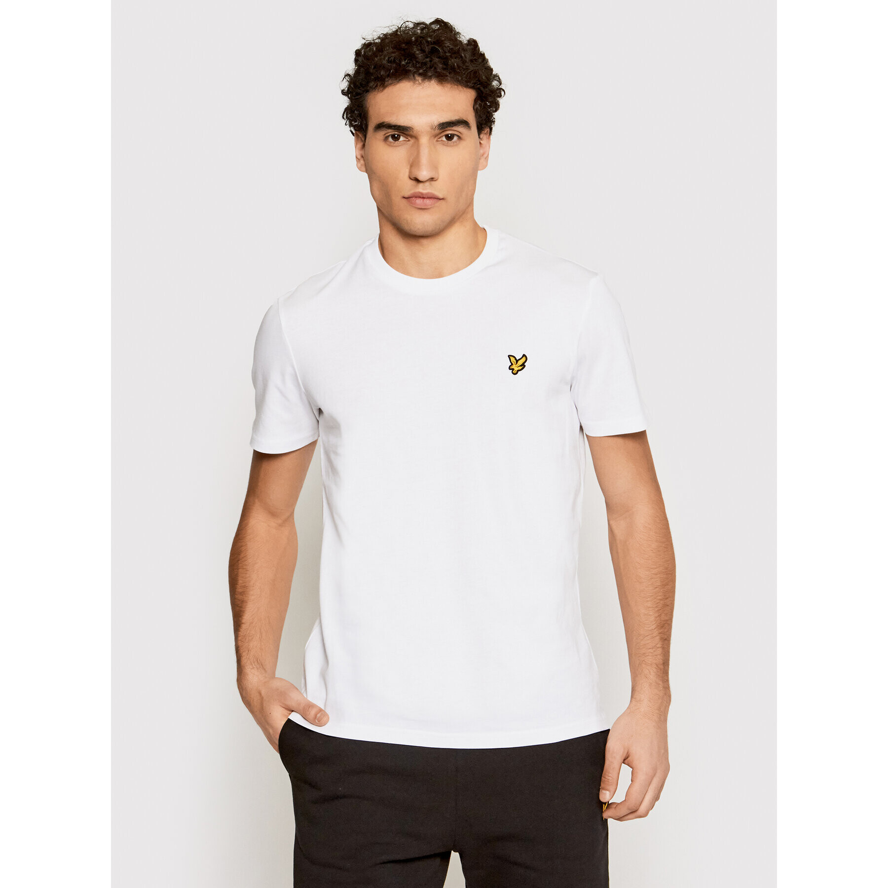 Lyle & Scott Póló TS400V Fehér Regular Fit - Pepit.hu