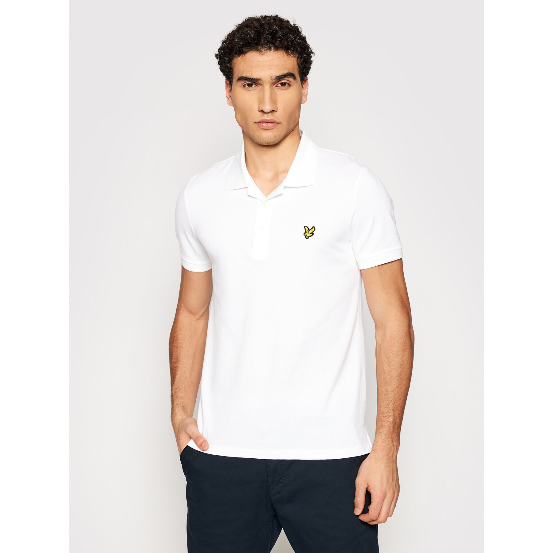 Lyle & Scott Pólóing SP400VB Fehér Regular Fit - Pepit.hu