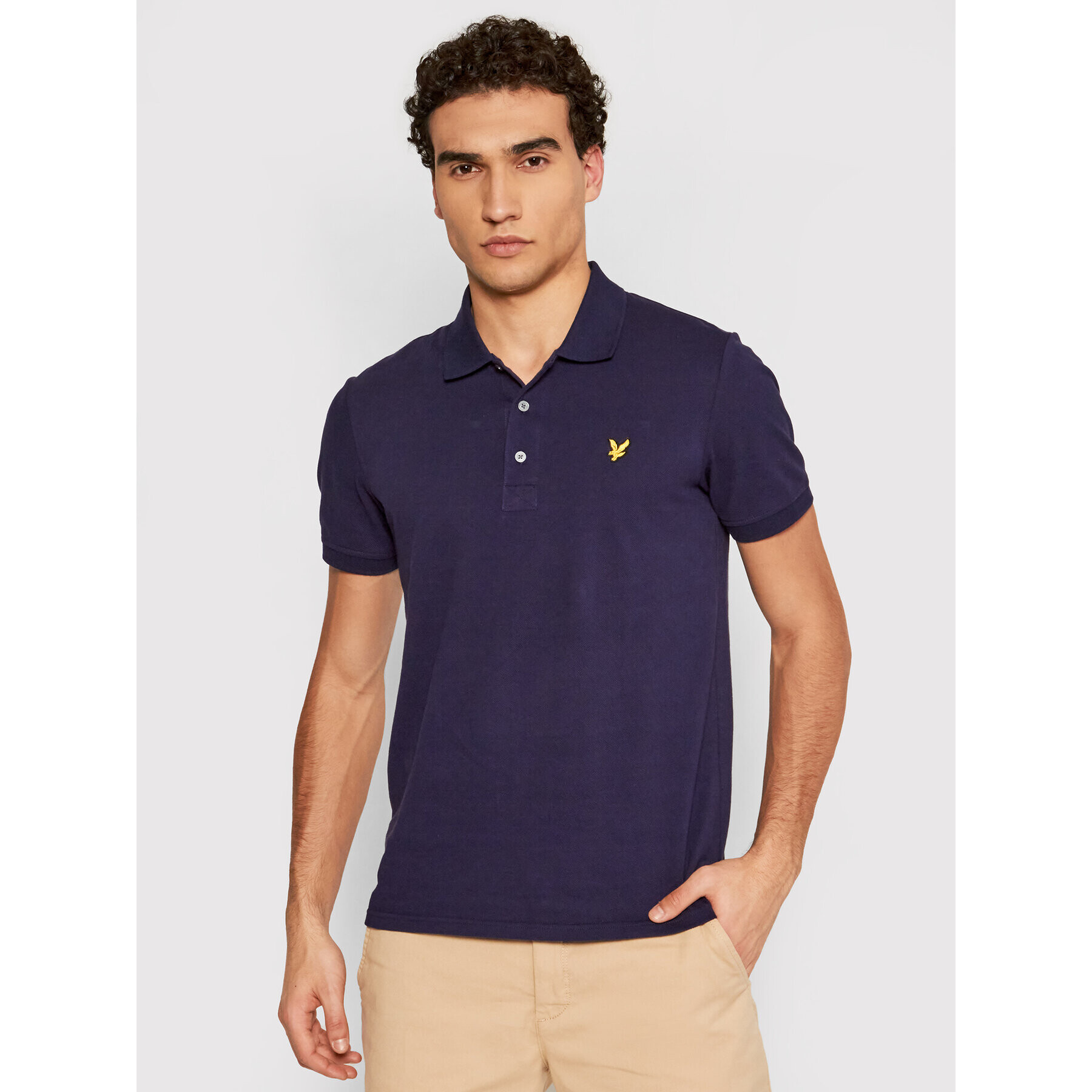 Lyle & Scott Pólóing SP400VB Sötétkék Regular Fit - Pepit.hu