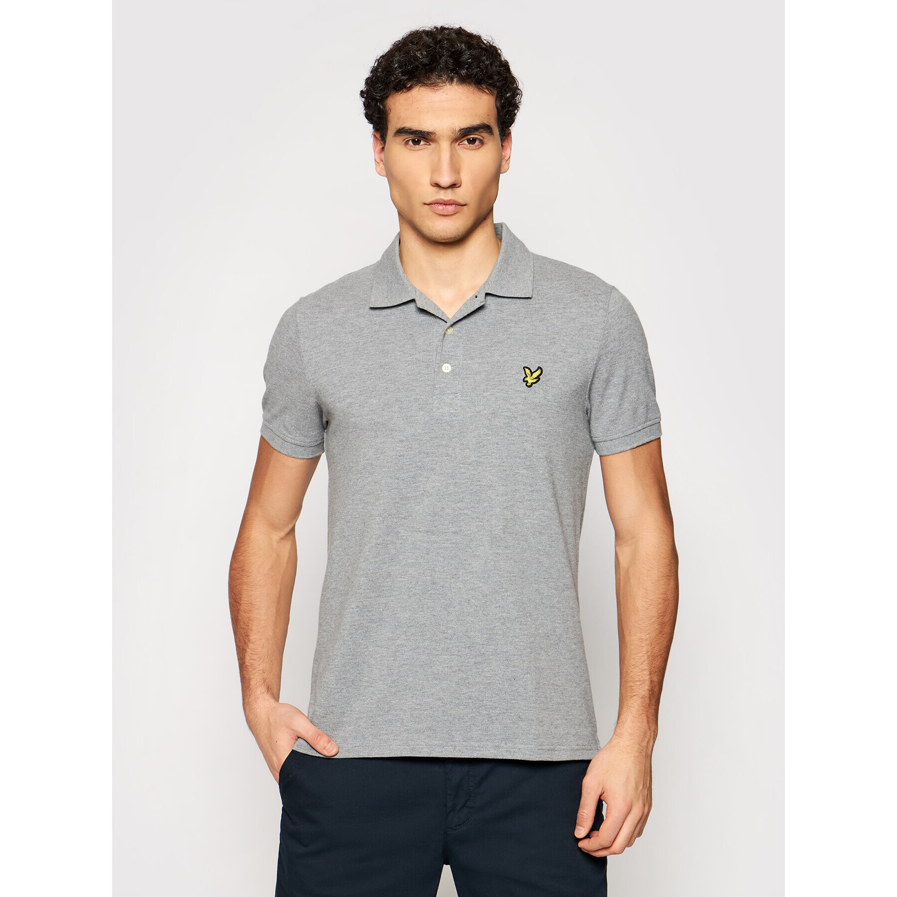 Lyle & Scott Pólóing SP400VB Szürke Regular Fit - Pepit.hu