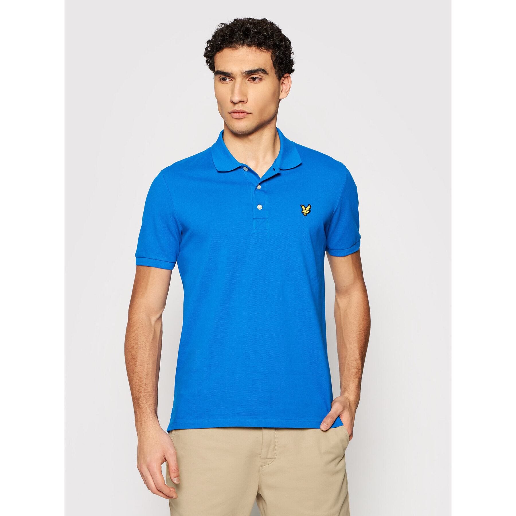 Lyle & Scott Pólóing SP400VTR Kék Regular Fit - Pepit.hu