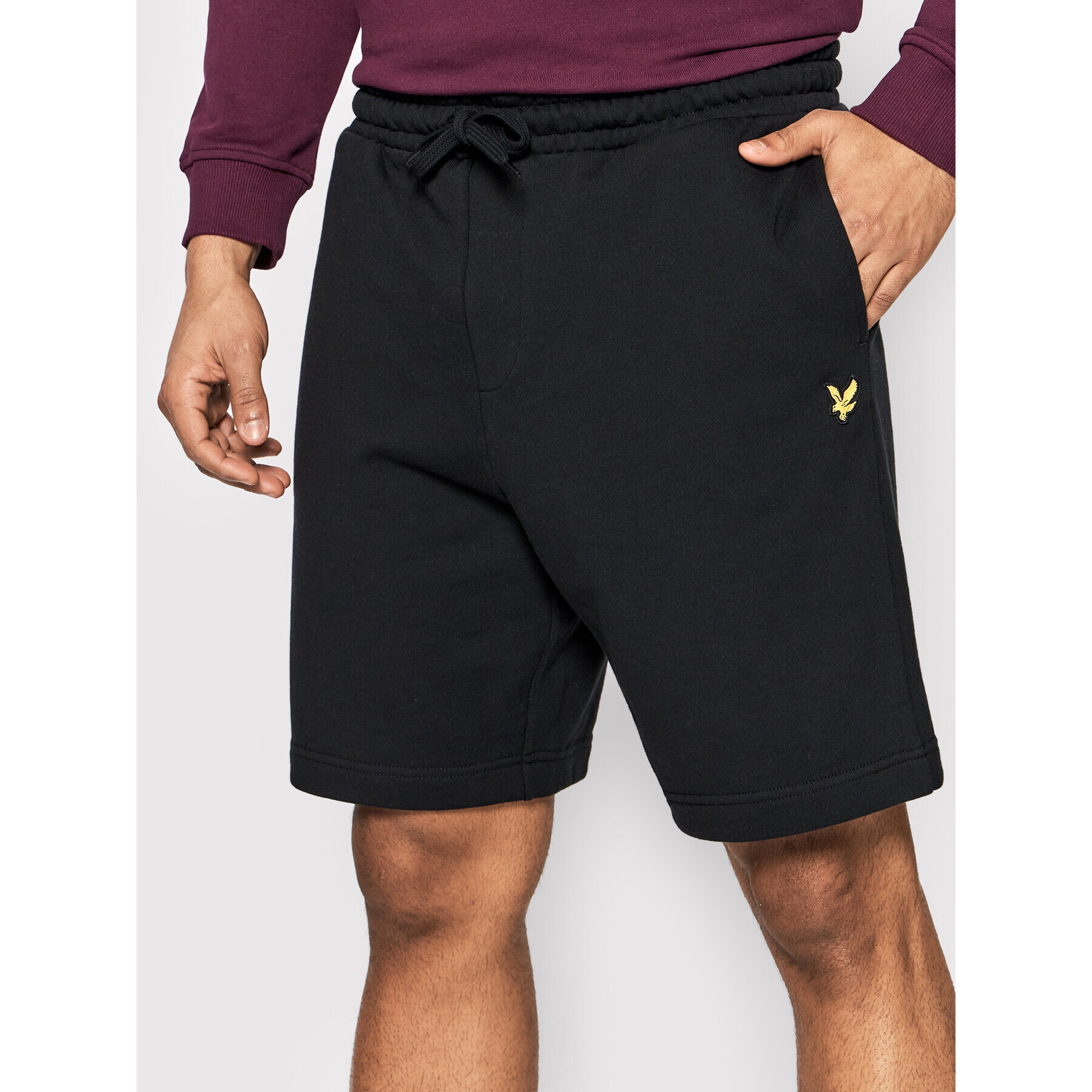 Lyle & Scott Sport rövidnadrág Sweat ML414VOG Fekete Regular Fit - Pepit.hu