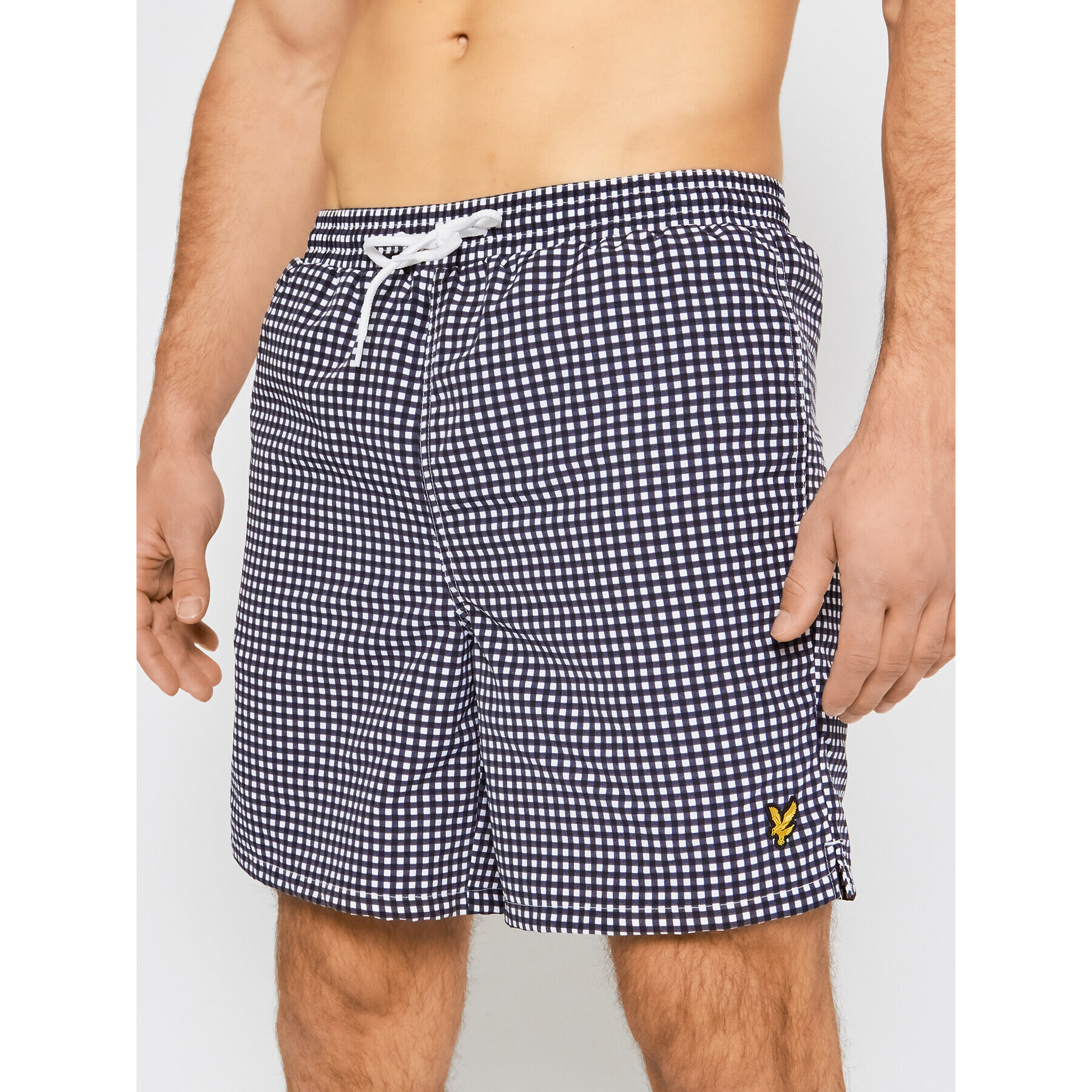 Lyle & Scott Úszónadrág Gingham Swim SH1415V Színes Regular Fit - Pepit.hu