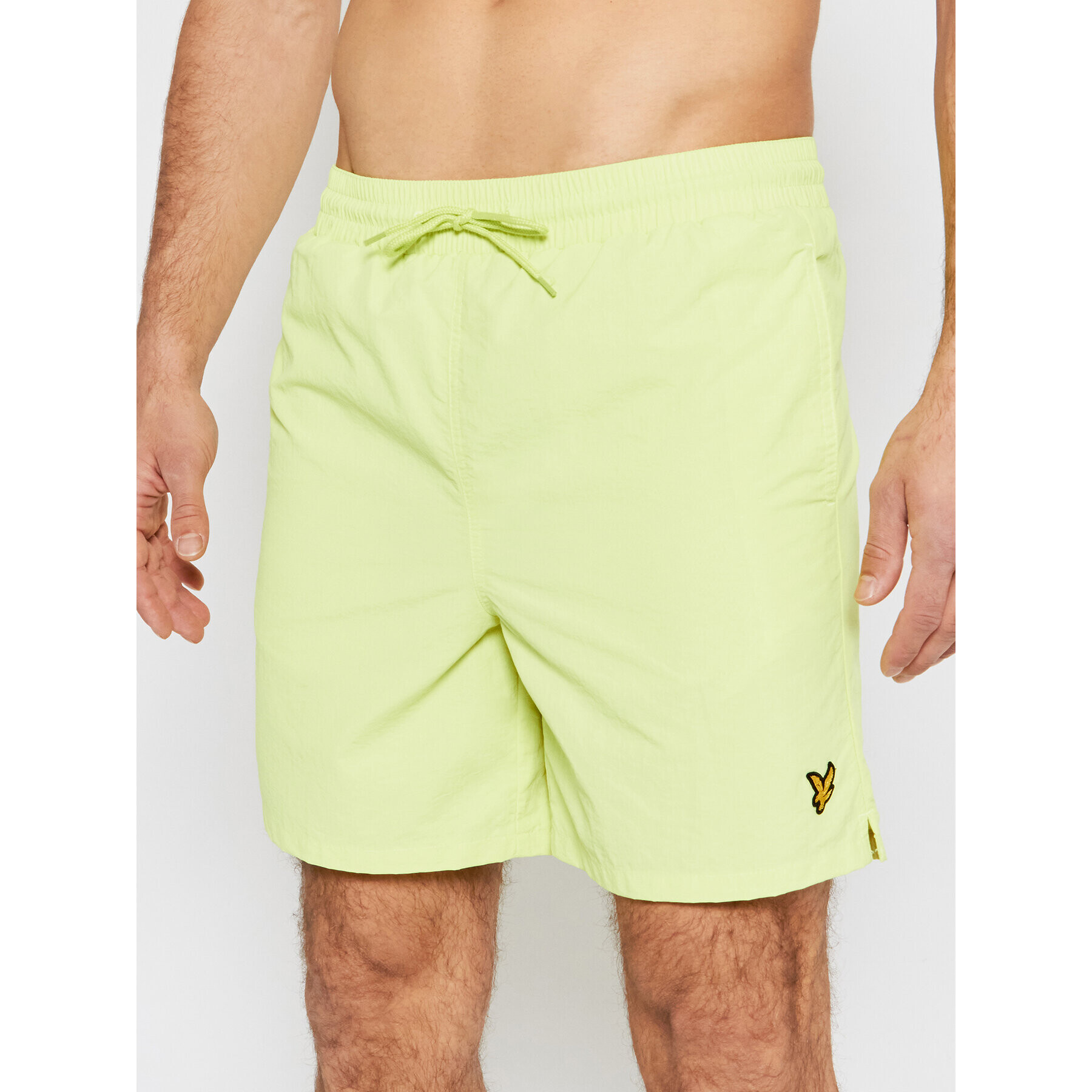 Lyle & Scott Úszónadrág Plain Swim SH1204V Zöld Regular Fit - Pepit.hu