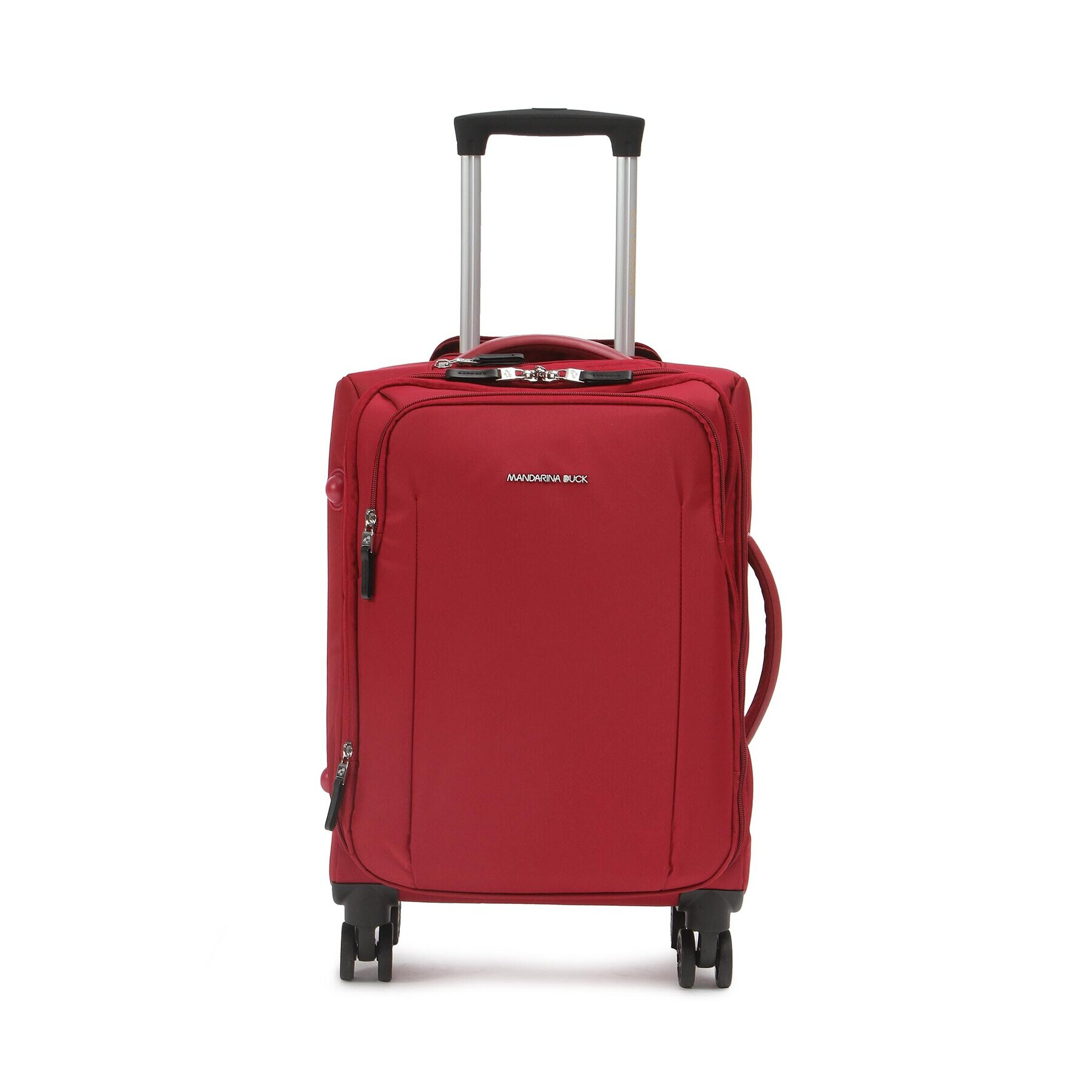 Mandarina Duck Kis szövetborítású bőrönd Trolley Cabin Exp P10JLV0127V Bordó - Pepit.hu