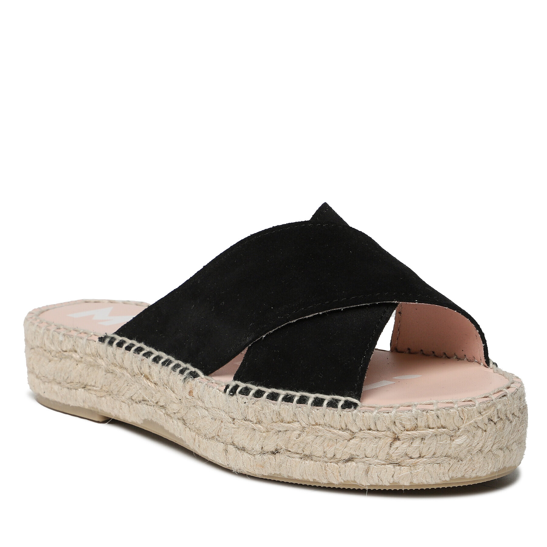 Manebi Espadrilles Double Sole X Bands Sandals K 1.0 DX Fekete - Pepit.hu