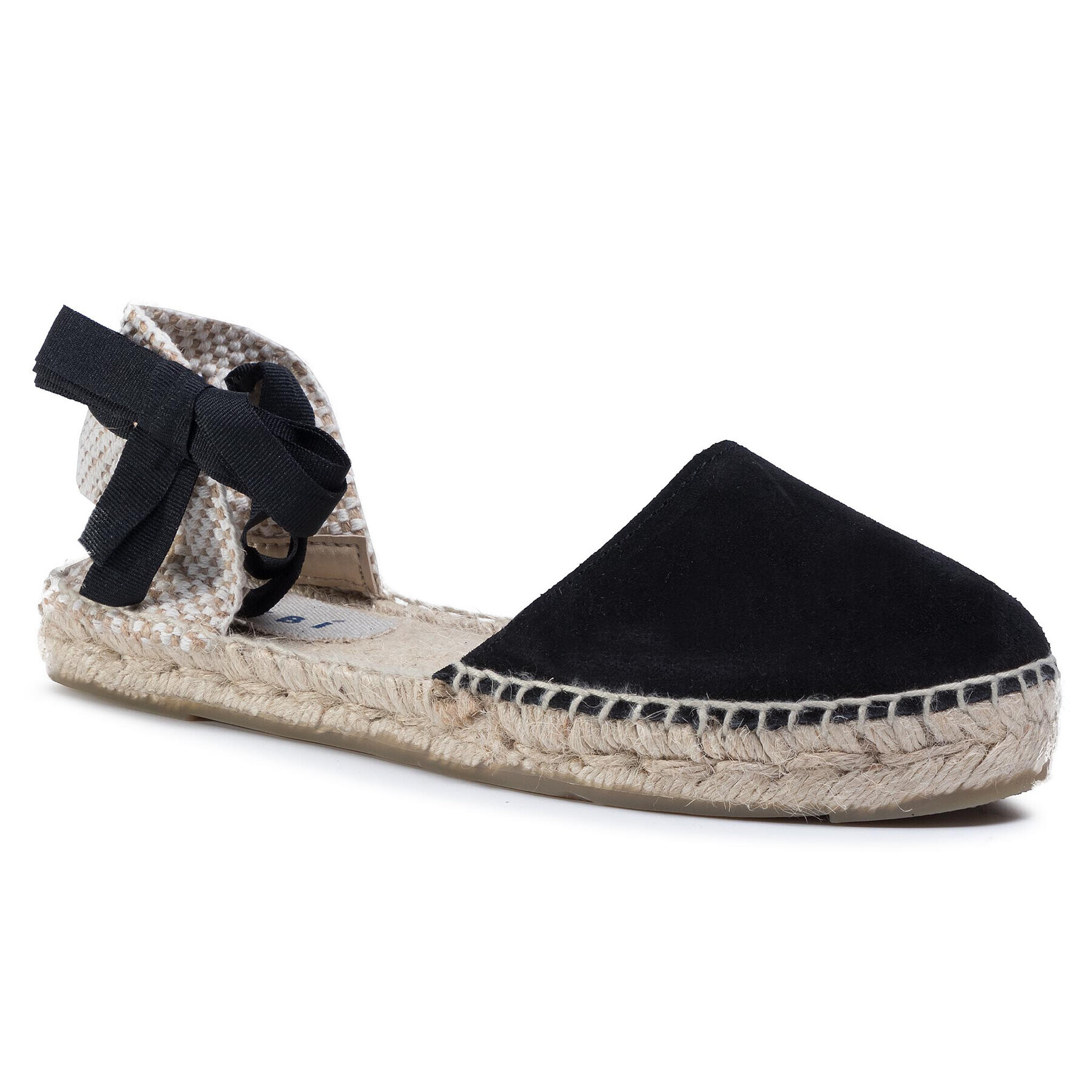 Manebi Espadrilles Flat Valenciana K 1.0 P0 Fekete - Pepit.hu