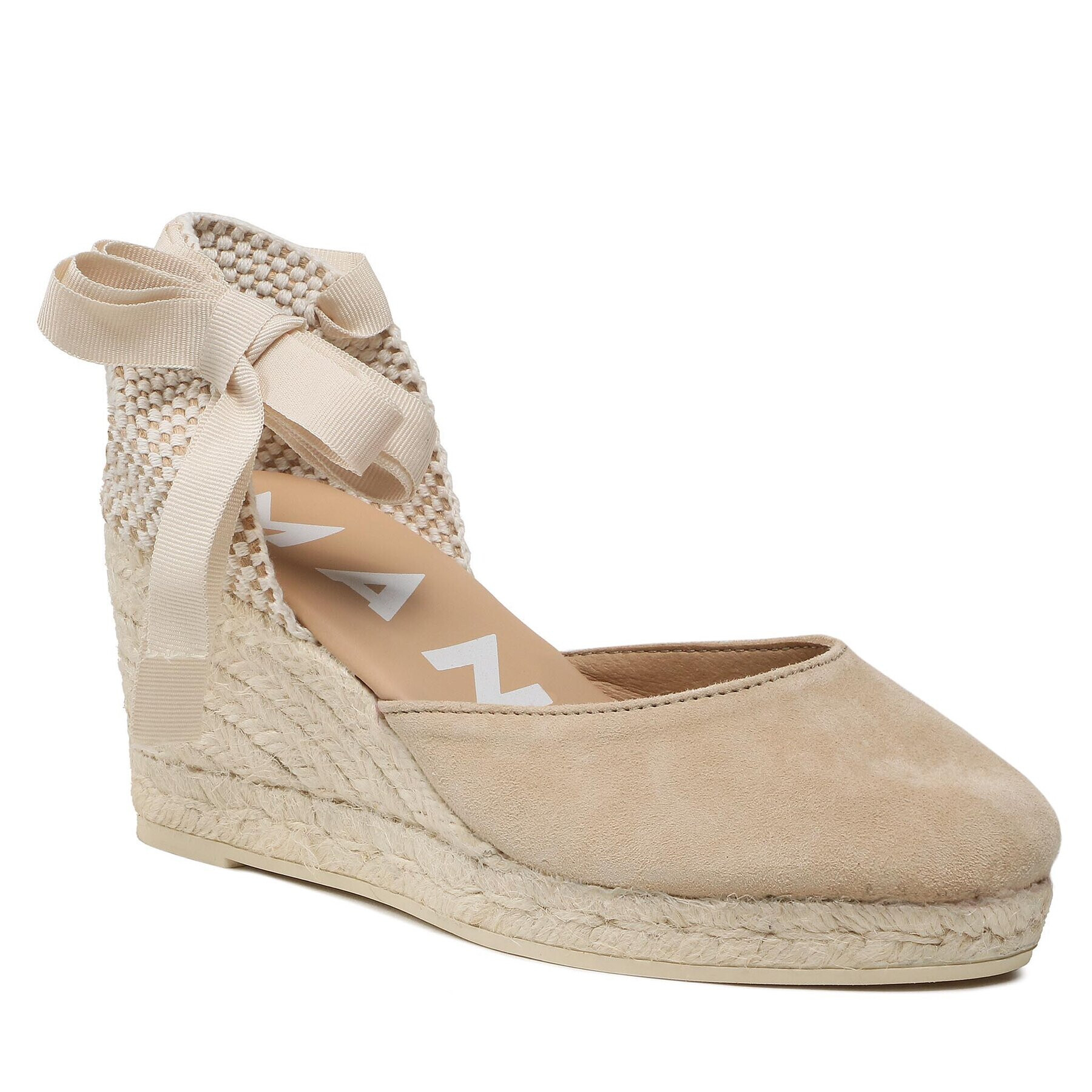 Manebi Espadrilles Low Wedge Espadrilles M 1.1 WL Bézs - Pepit.hu