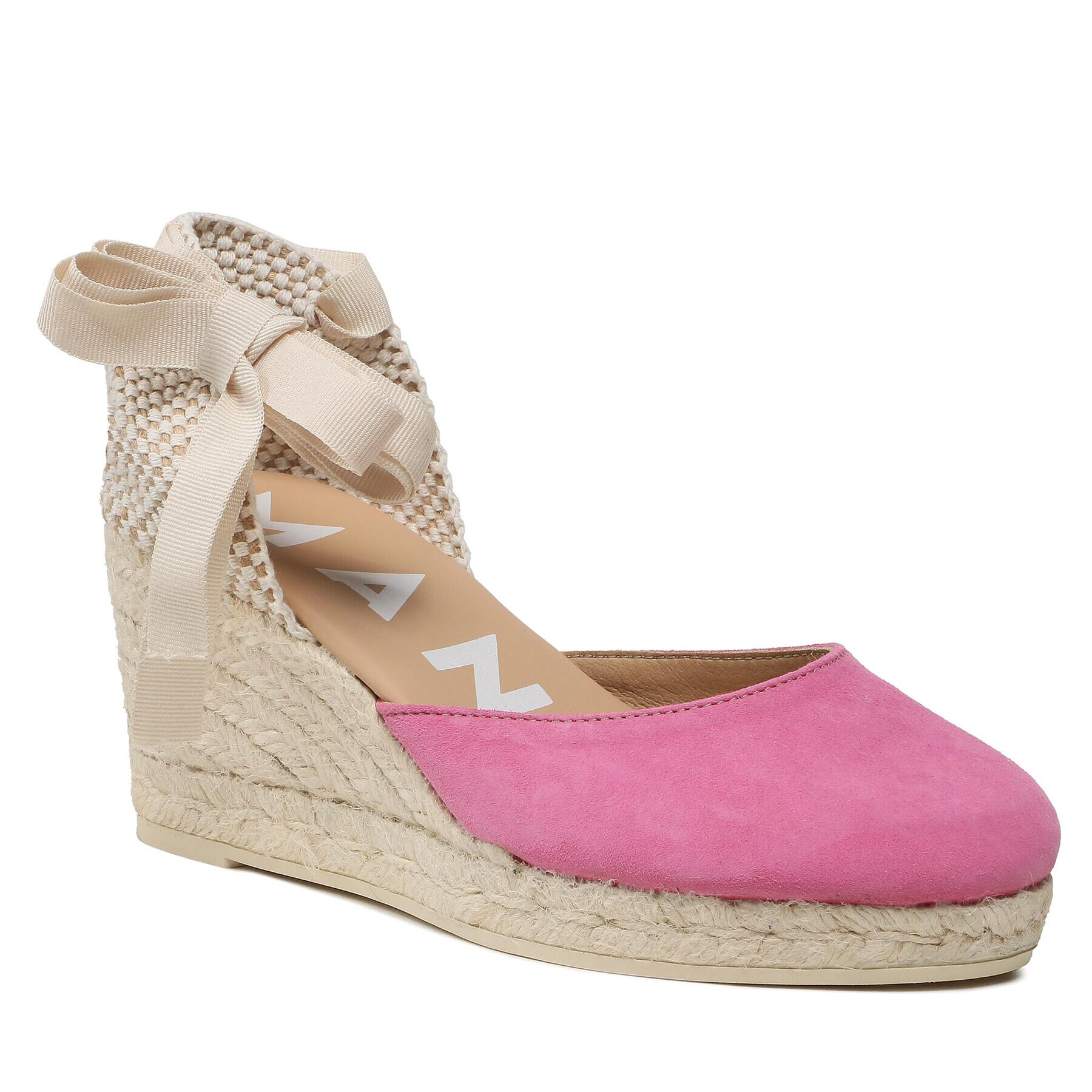 Manebi Espadrilles Low Wedge Espadrilles R 1.0 WL Rózsaszín - Pepit.hu