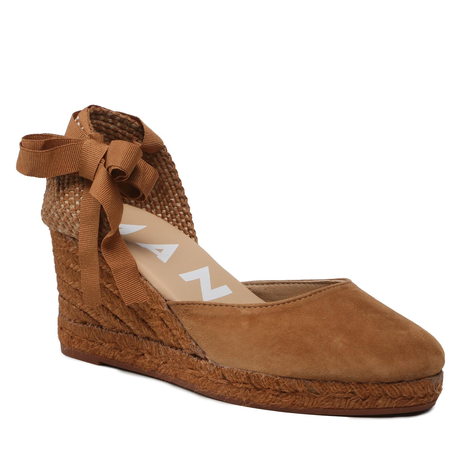 Manebi Espadrilles Low Wedge Espadrilles R 2.0 WL Barna - Pepit.hu