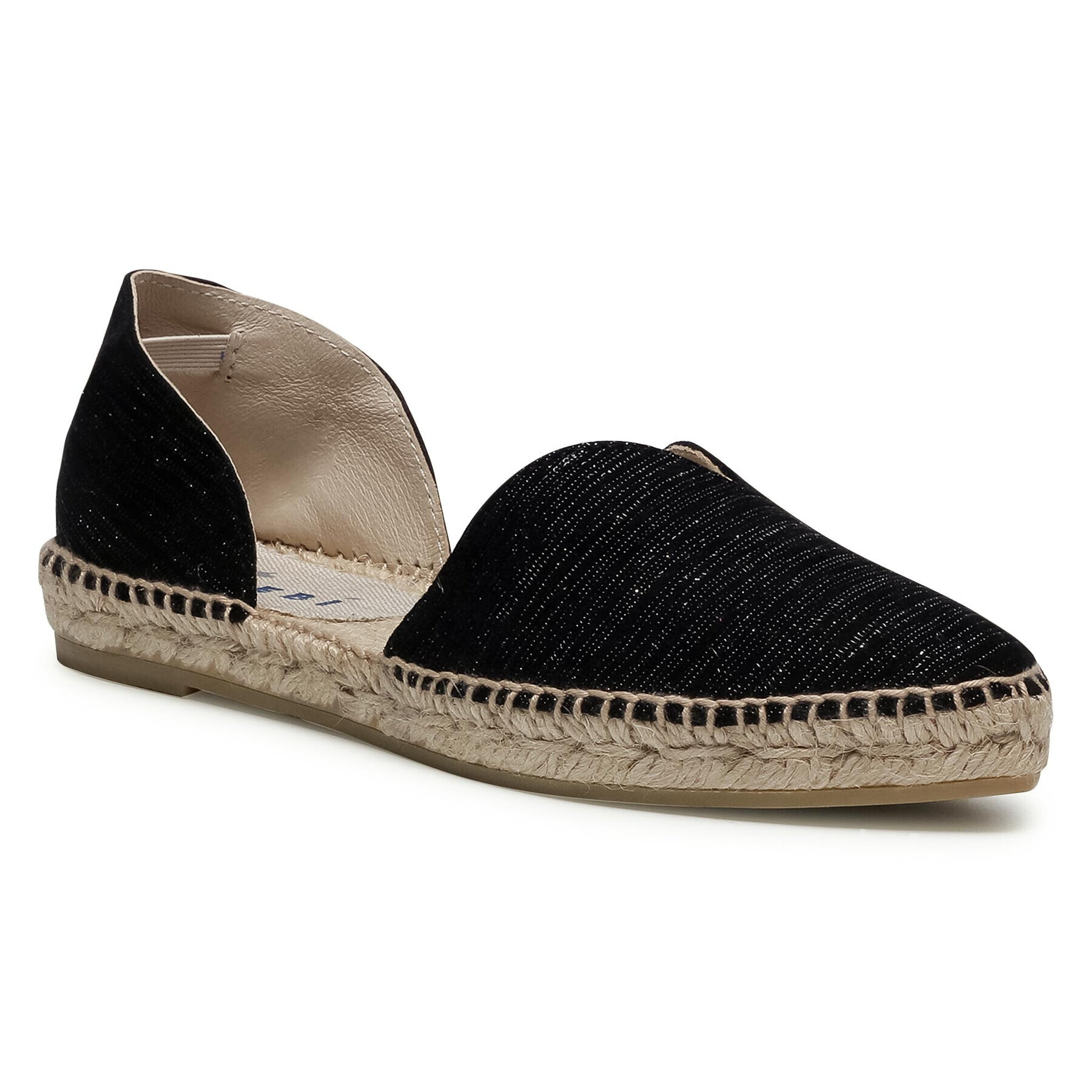 Manebi Espadrilles Open-Side Flats G 0.1 O0 Fekete - Pepit.hu