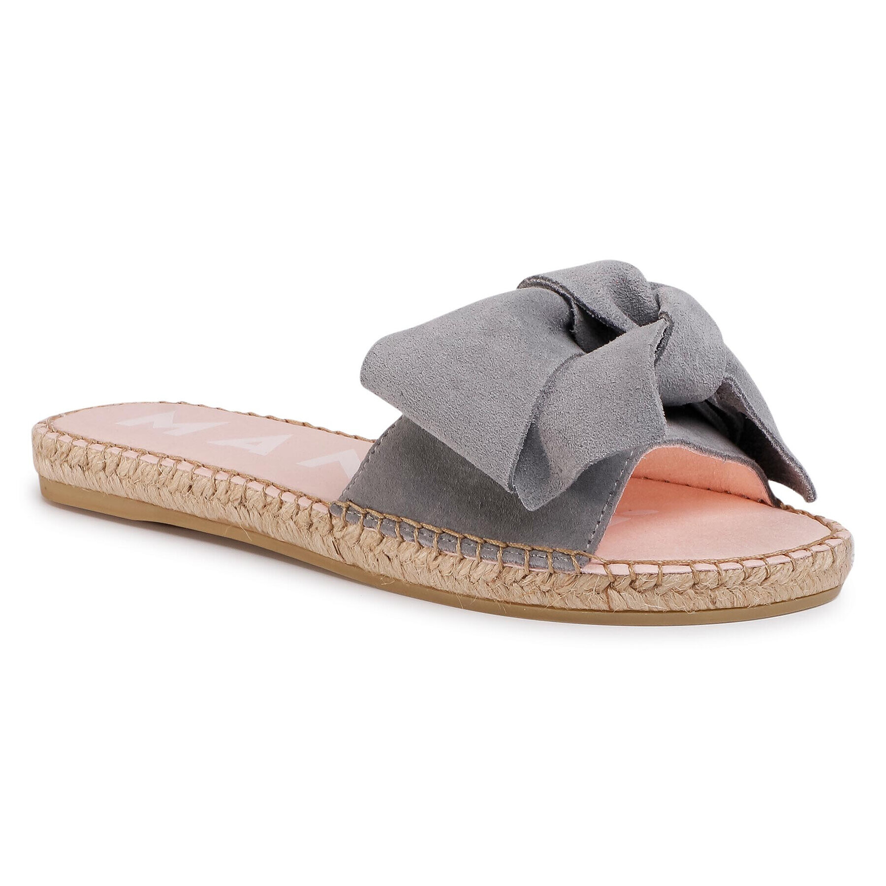 Manebi Espadrilles Sandals With Bow A C.1 J0 Szürke - Pepit.hu