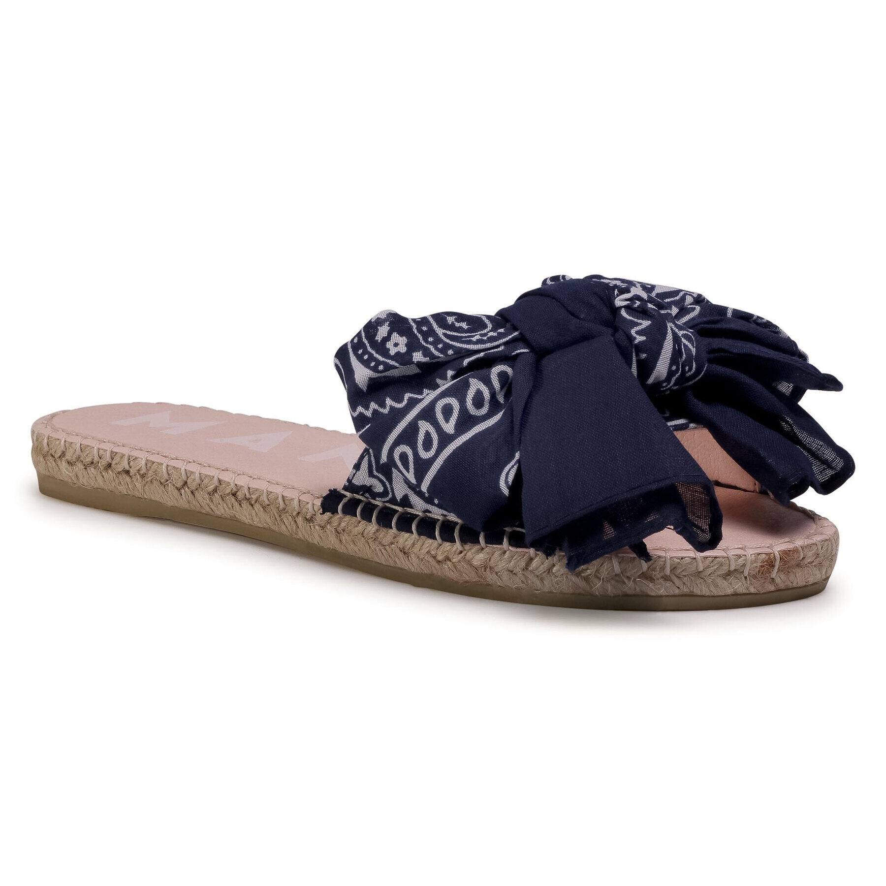 Manebi Espadrilles Sandals With Bow F 9.6 J0 Sötétkék - Pepit.hu