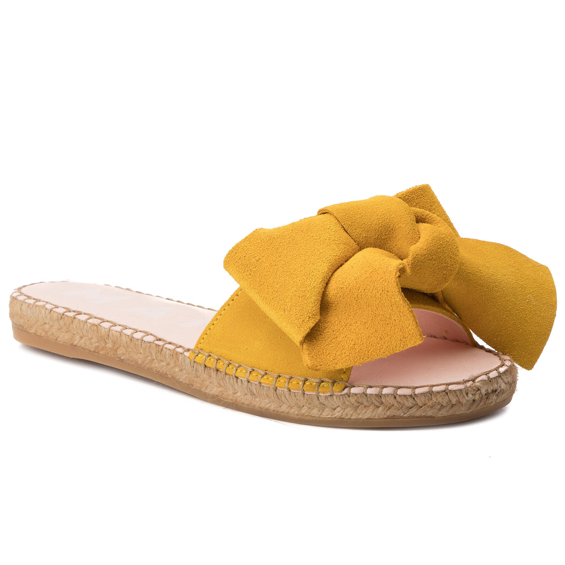 Manebi Espadrilles Sandals With Bow M 2.2 J0 Sárga - Pepit.hu