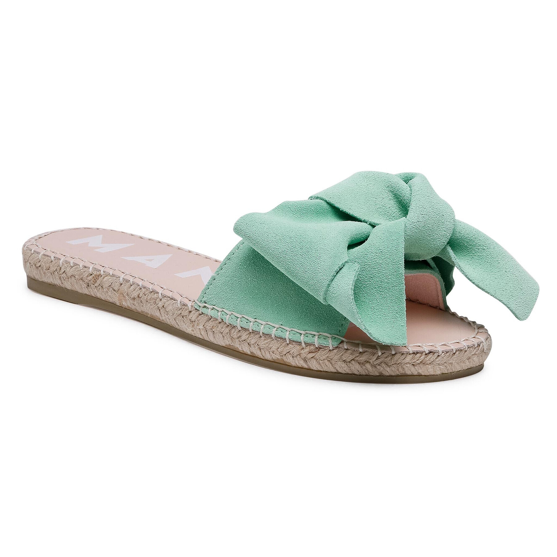 Manebi Espadrilles Sandals With Bow M 3.1 J0 Zöld - Pepit.hu