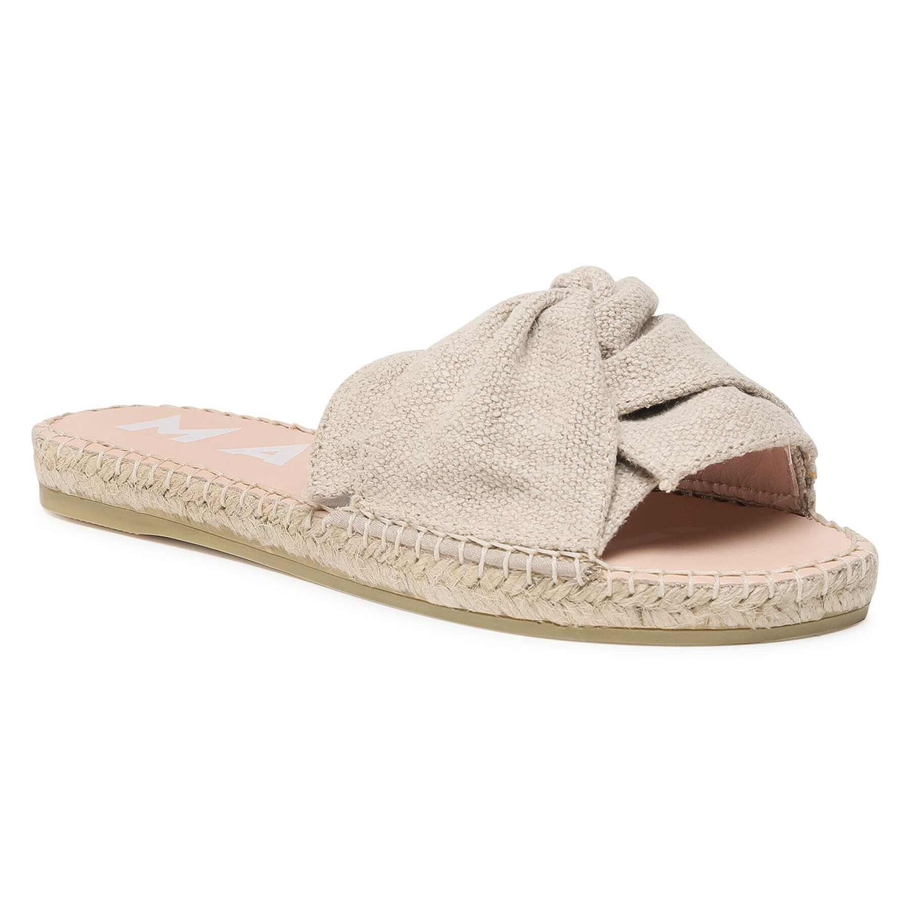 Manebi Espadrilles Sandals With Knot O 4.1 Jk Bézs - Pepit.hu