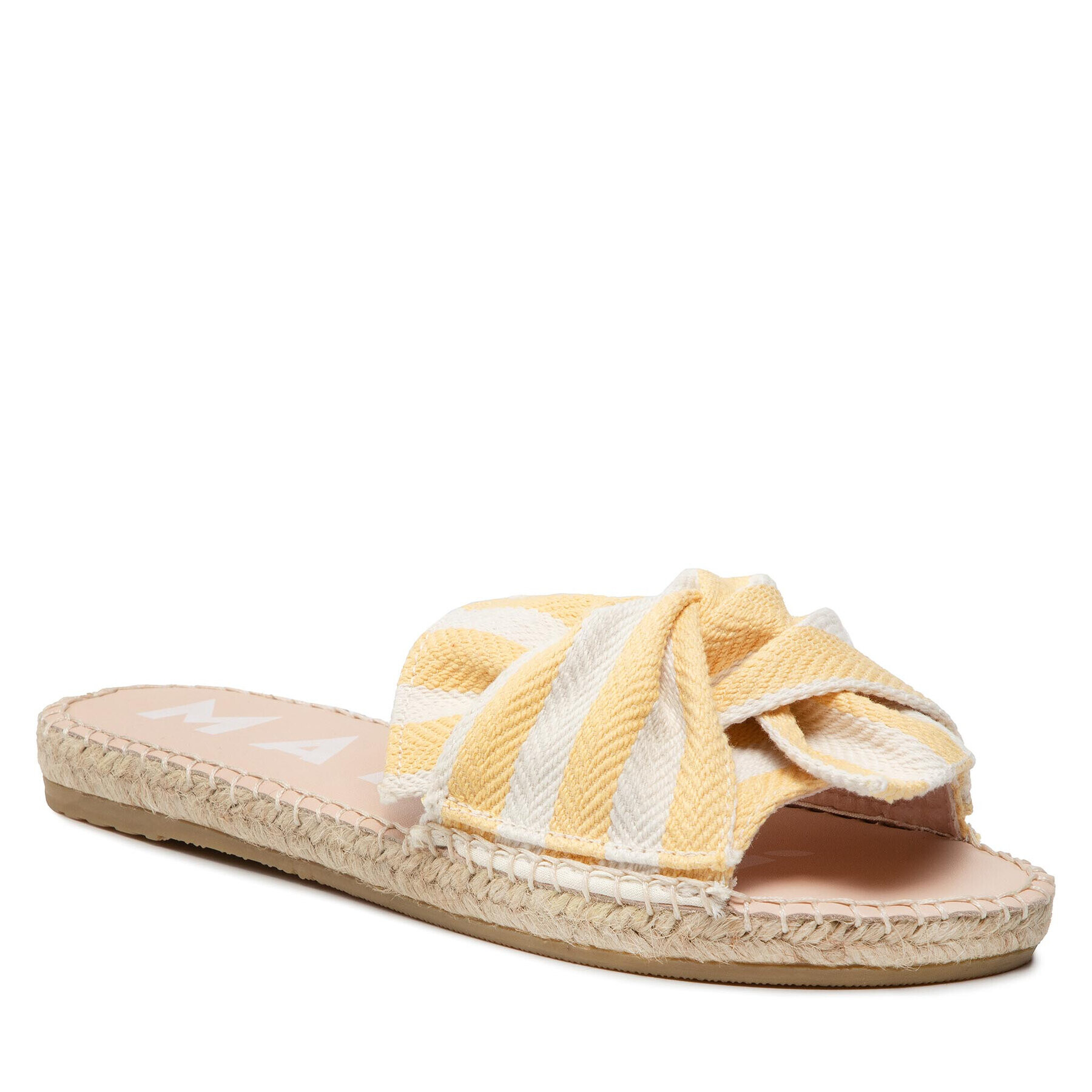 Manebi Espadrilles Sandals With Knot T 1.9 Jk Sárga - Pepit.hu