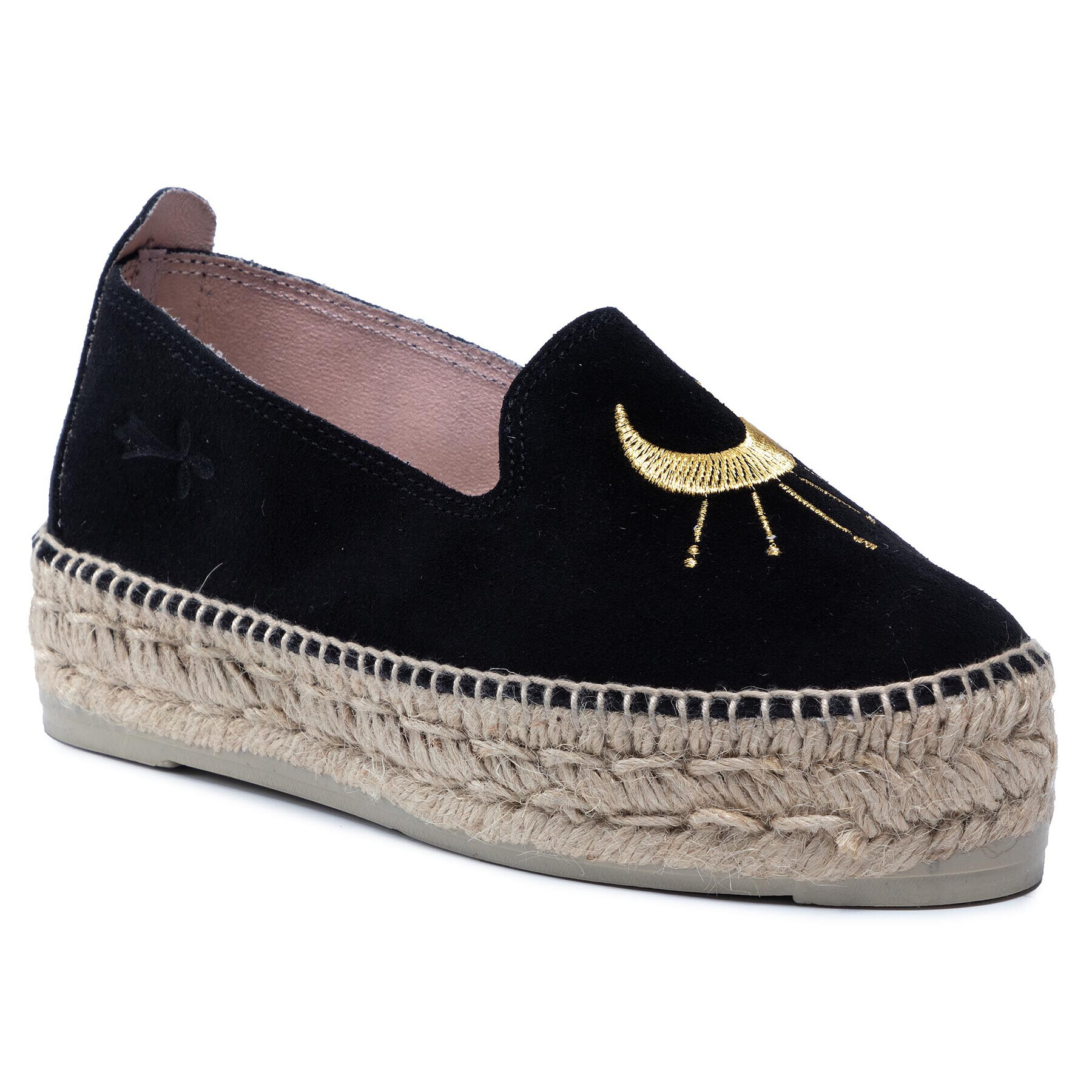 Manebi Espadrilles Slippers D F 6.5 D0 Fekete - Pepit.hu