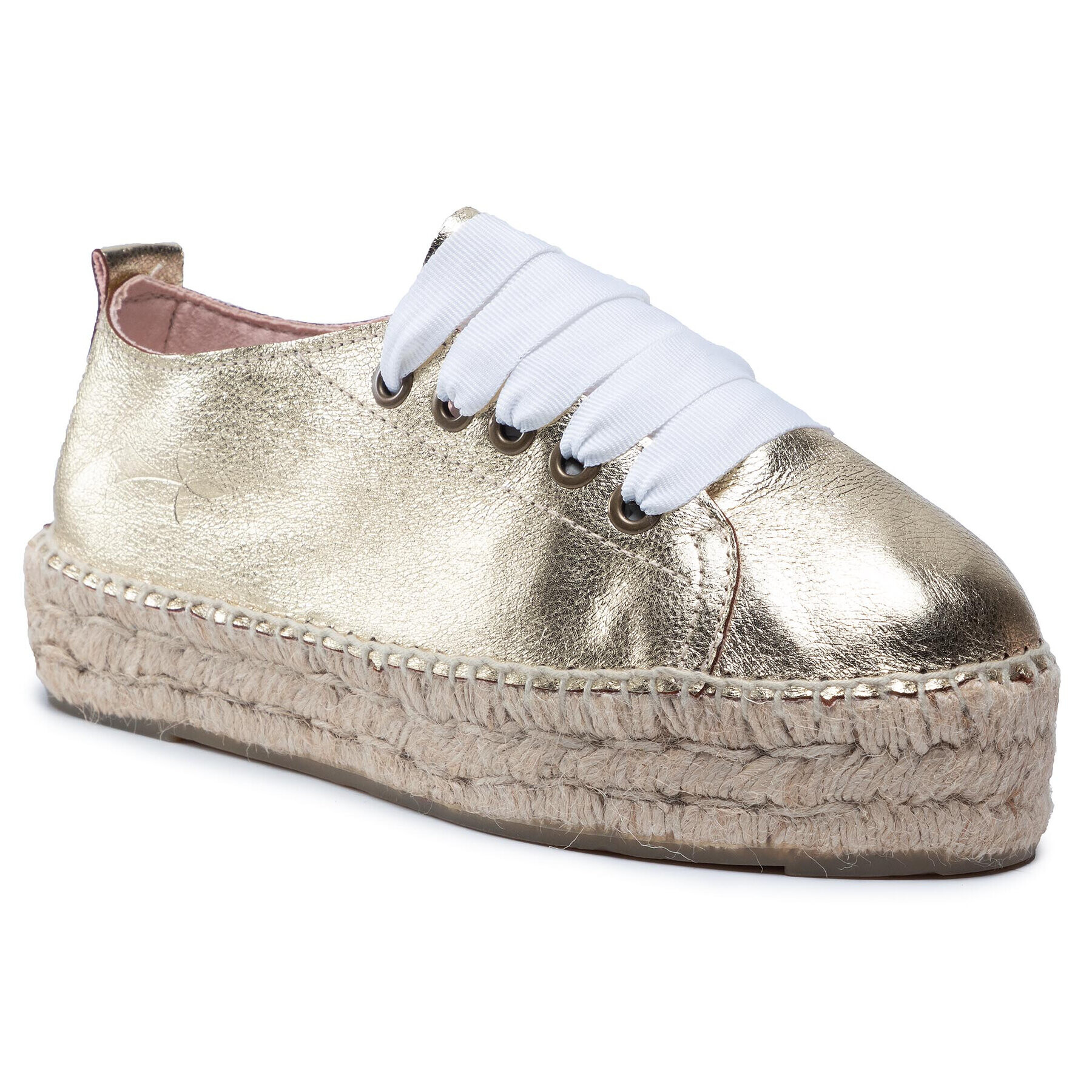 Manebi Espadrilles Sneakers D R 1.1 E0 Arany - Pepit.hu