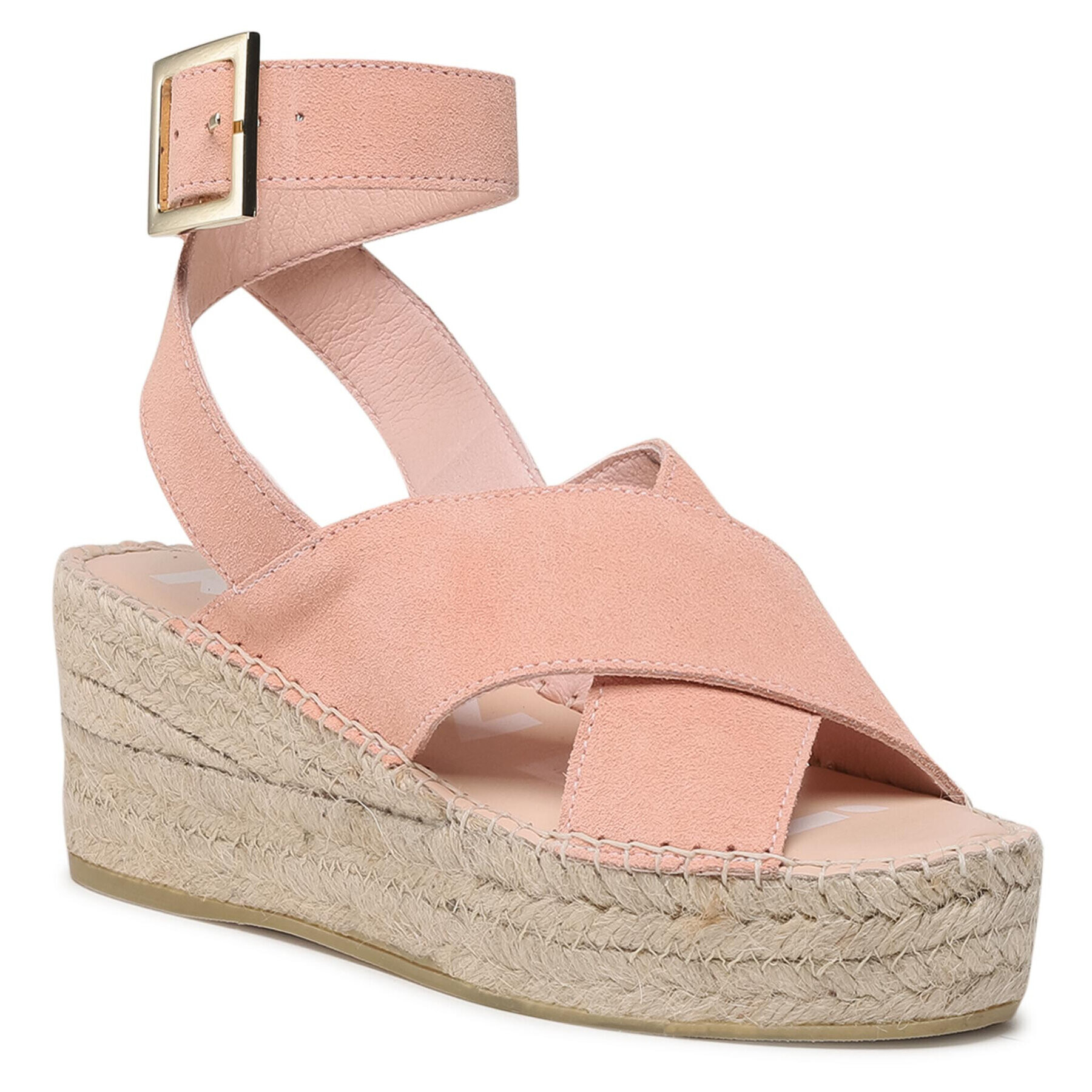 Manebi Espadrilles Wedges W Belt W 1.4 Wb Rózsaszín - Pepit.hu