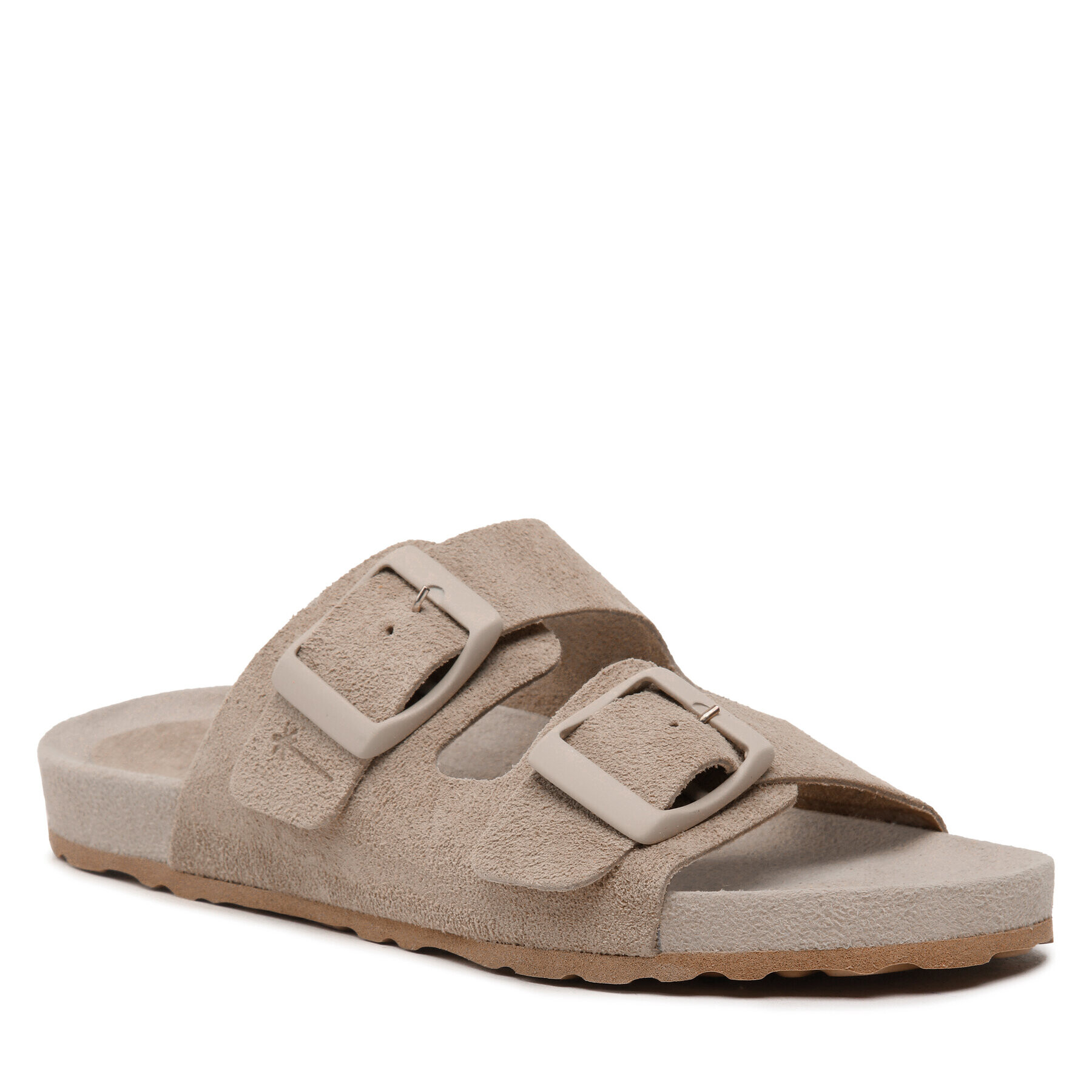 Manebi Papucs Suede Traveler Nordic Sandals W 1.9 RT Barna - Pepit.hu