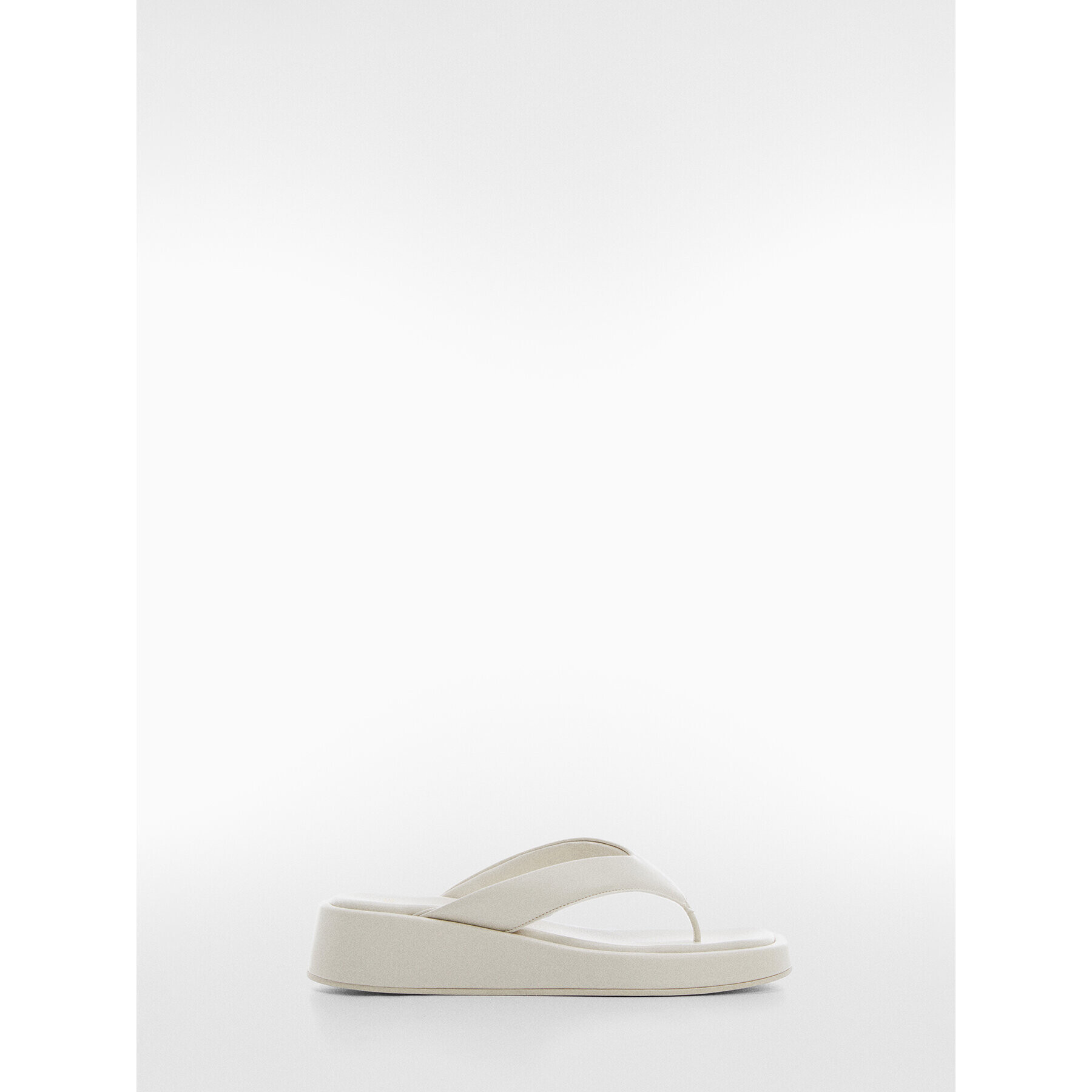 Mango Flip-flops Simi 47005949 Fehér - Pepit.hu