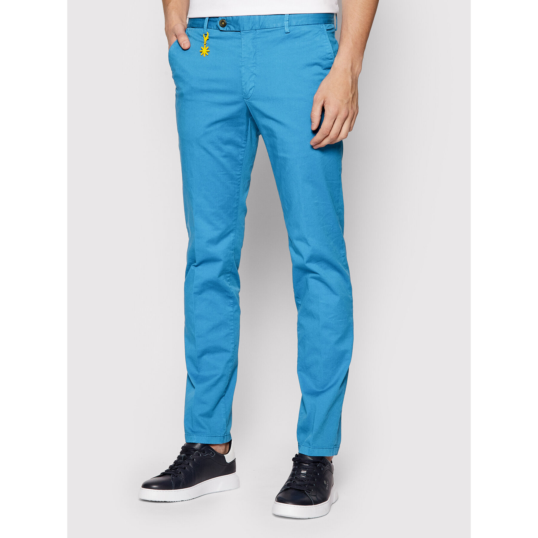 Manuel Ritz Chinos 3232P1418T 223352 Kék Slim Fit - Pepit.hu