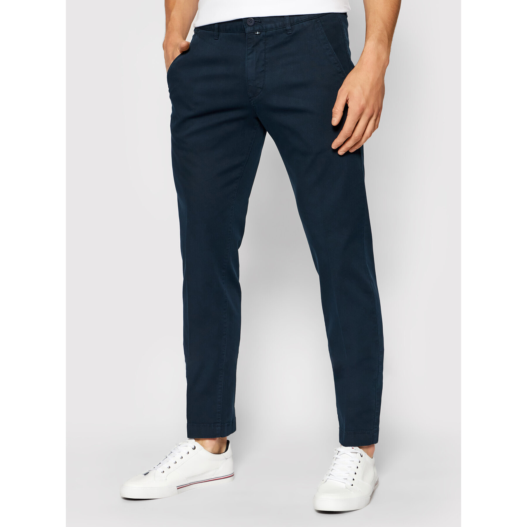 Marc O'Polo Chinos B21 0108 10064 Sötétkék Tapered Fit - Pepit.hu