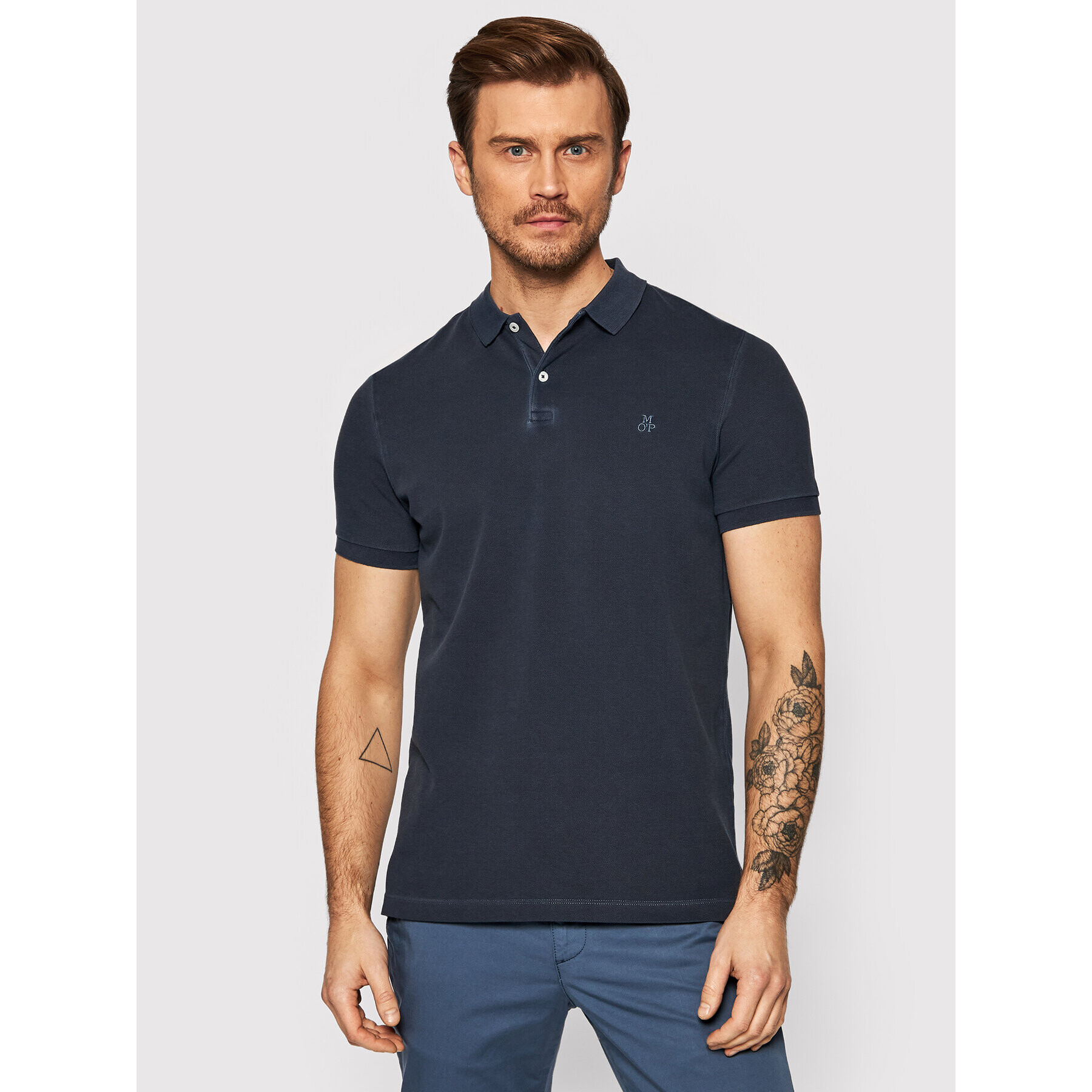 Marc O'Polo Pólóing M22 2496 53190 Sötétkék Slim Fit - Pepit.hu