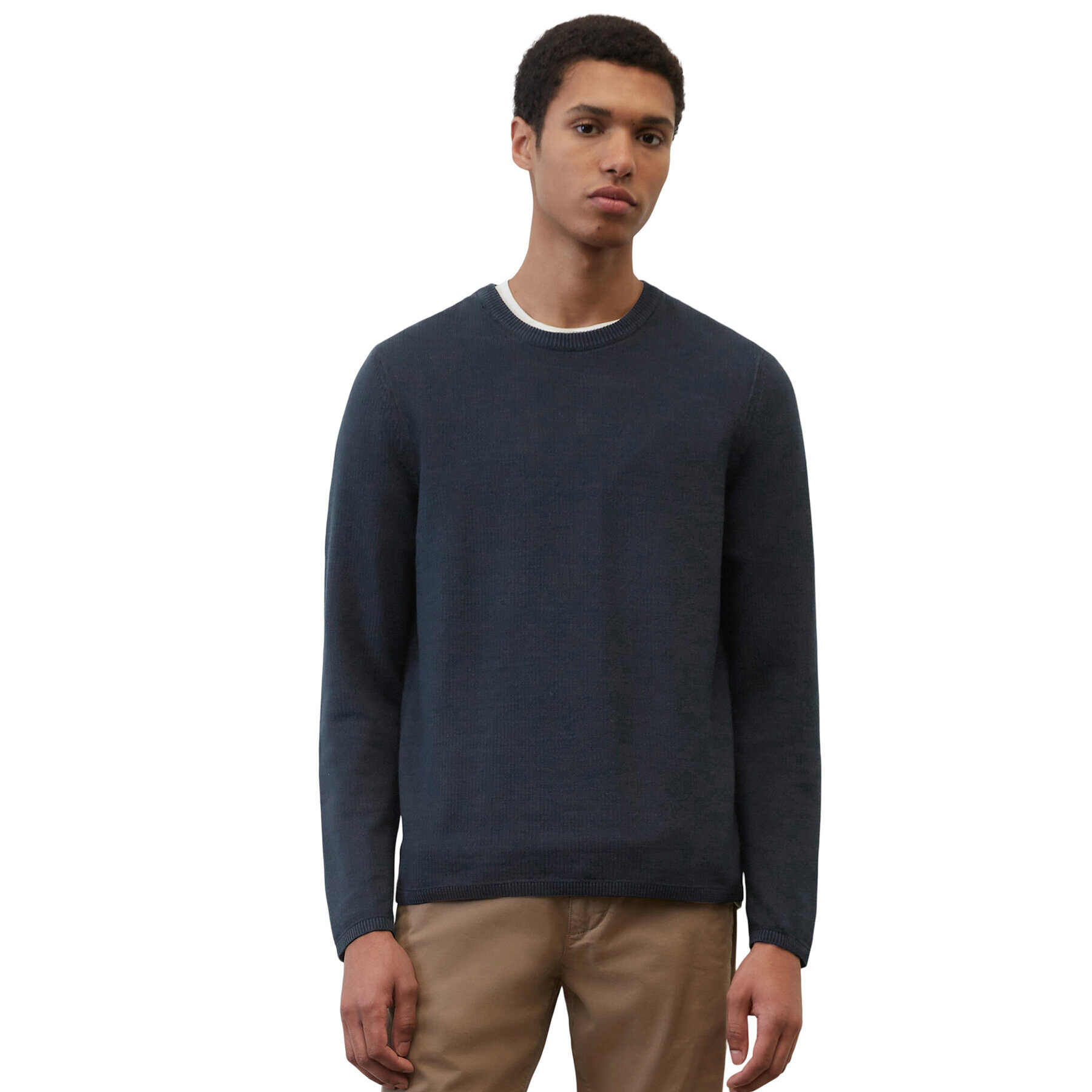 Marc O'Polo Sweater M21502360026 Kék Regular Fit - Pepit.hu