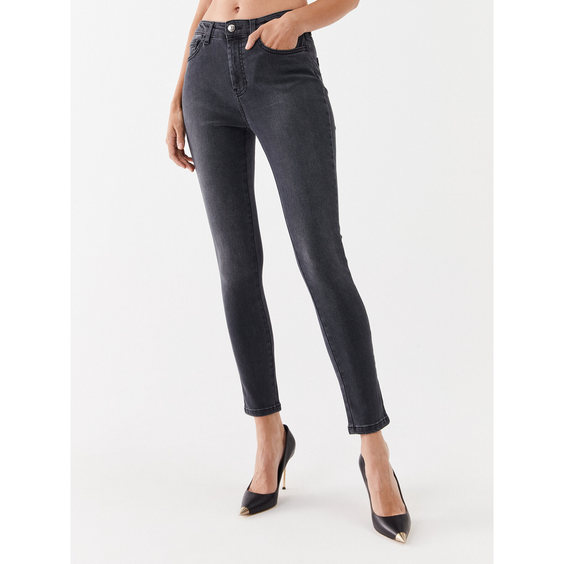 Marella Farmer Wskin 2331860437200 Fekete Skinny Fit - Pepit.hu