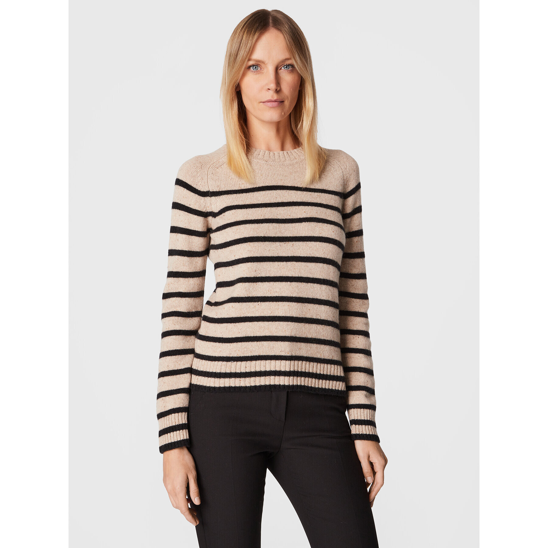 Marella Sweater Opale 33661028 Bézs Regular Fit - Pepit.hu