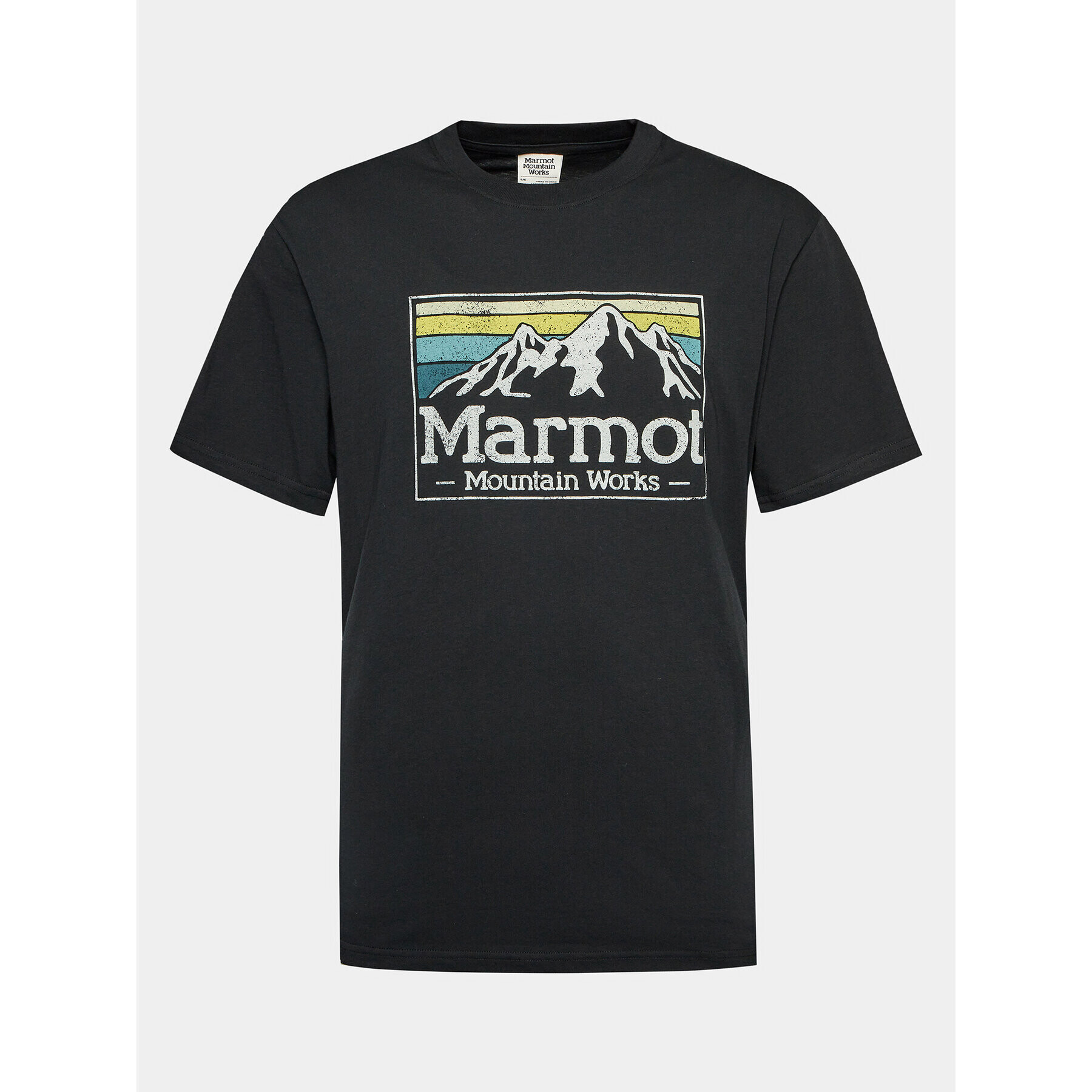 Marmot Póló MMW Gradient M14823 Fekete Regular Fit - Pepit.hu