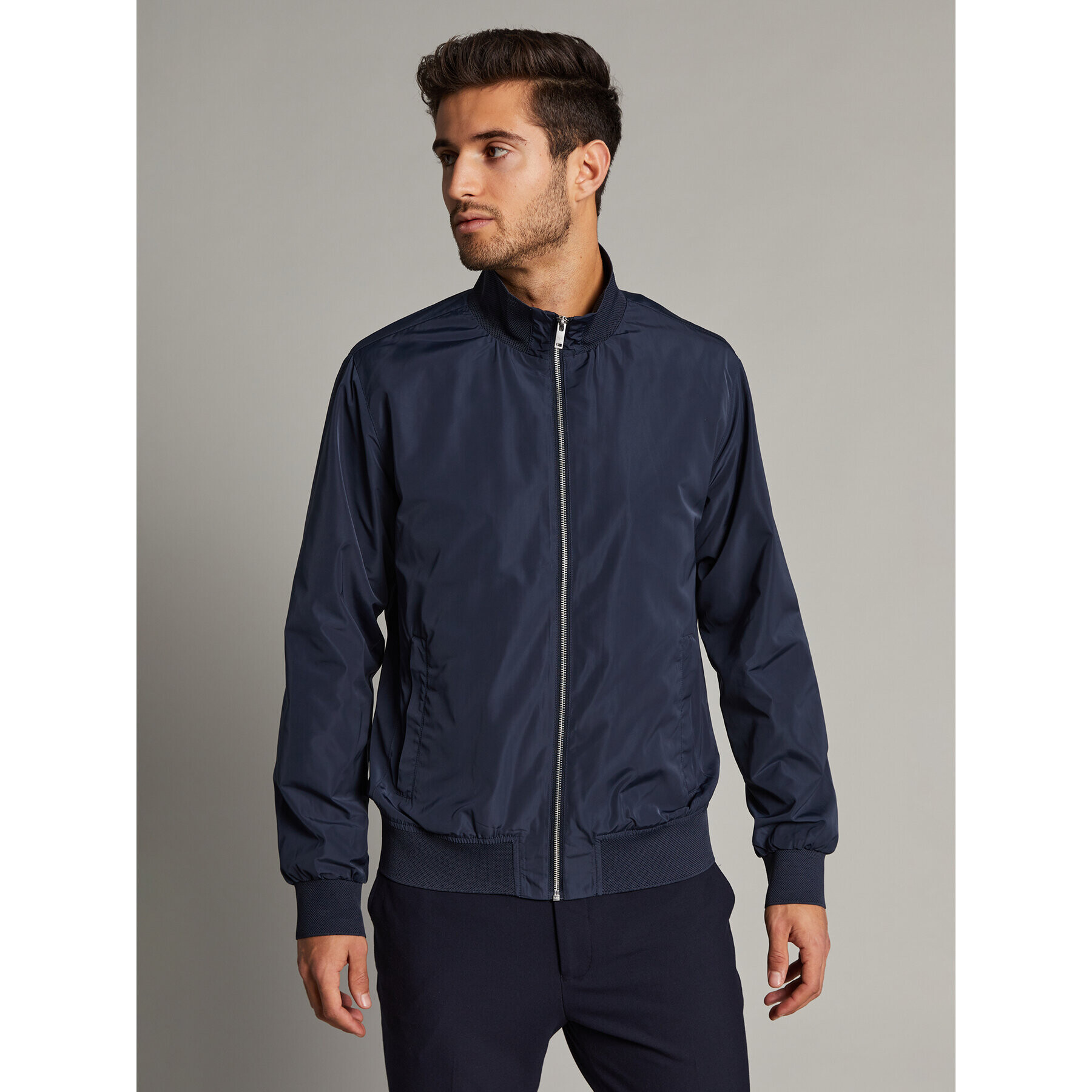 Matinique Bomber dzseki Hardron 30205189 Sötétkék Regular Fit - Pepit.hu