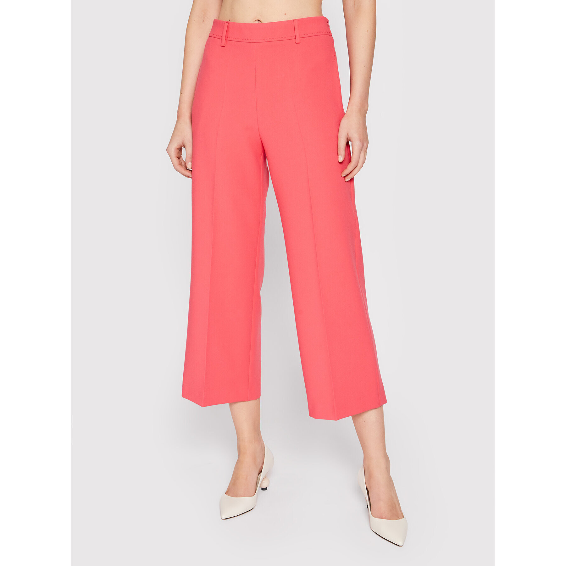 MAX&Co. Culotte nadrág Sacco 71311222 Rózsaszín Cropped Fit - Pepit.hu