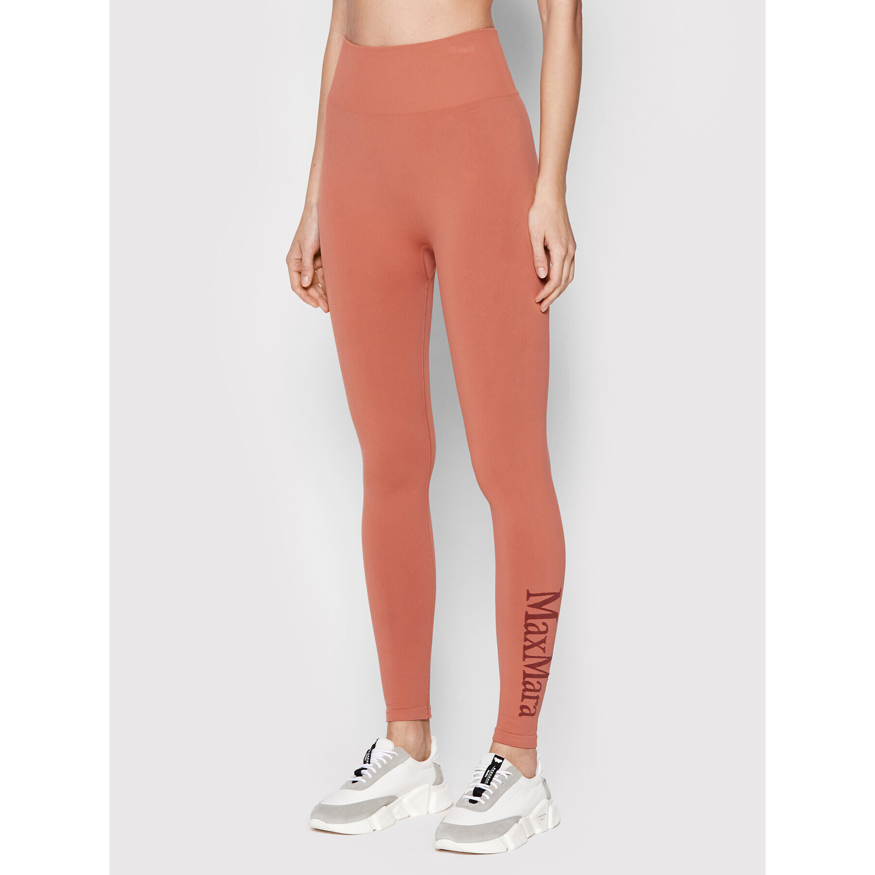 Max Mara Leisure Leggings Eles 33310126 Rózsaszín Slim Fit - Pepit.hu