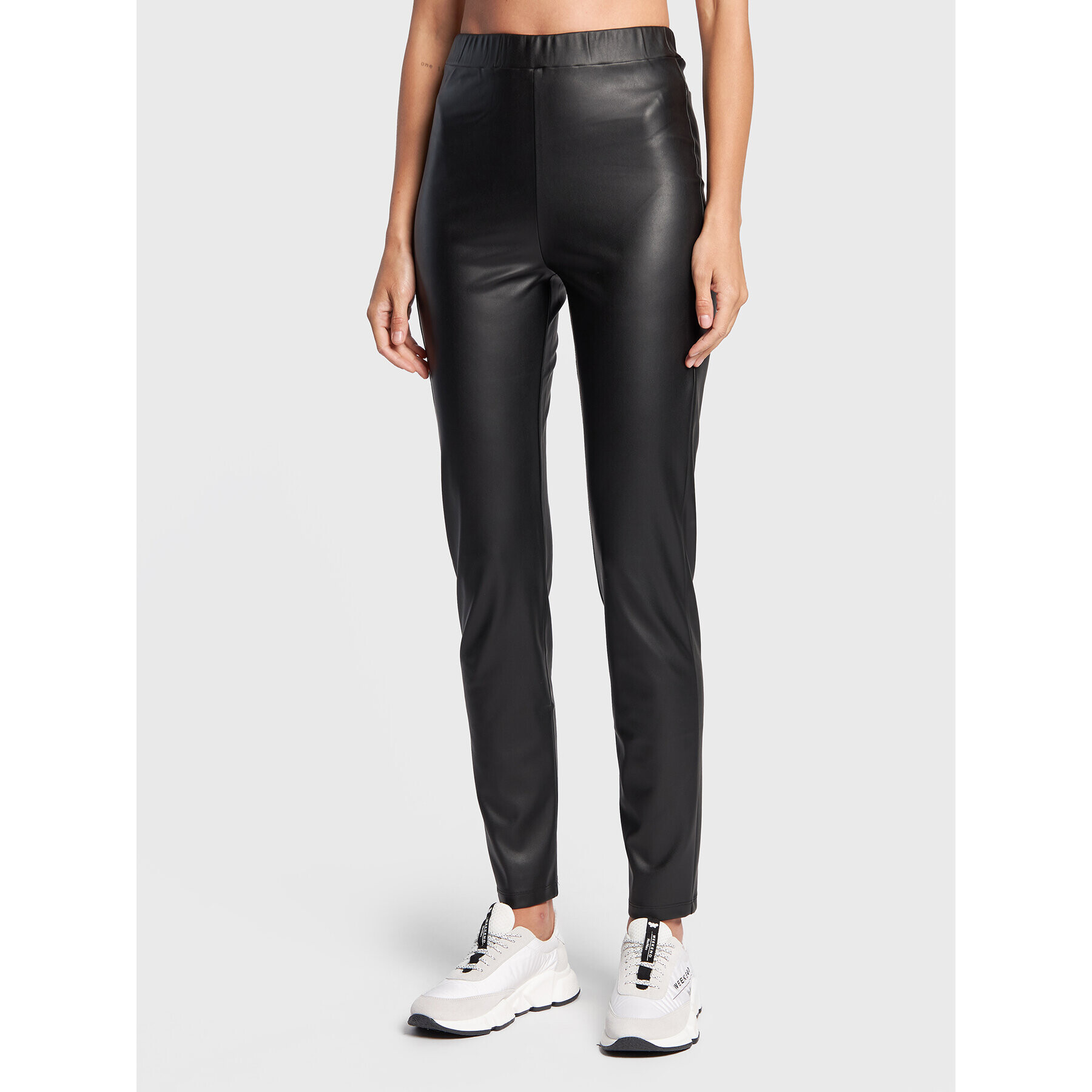 Max Mara Leisure Leggings Ornella 37861226 Fekete Slim Fit - Pepit.hu