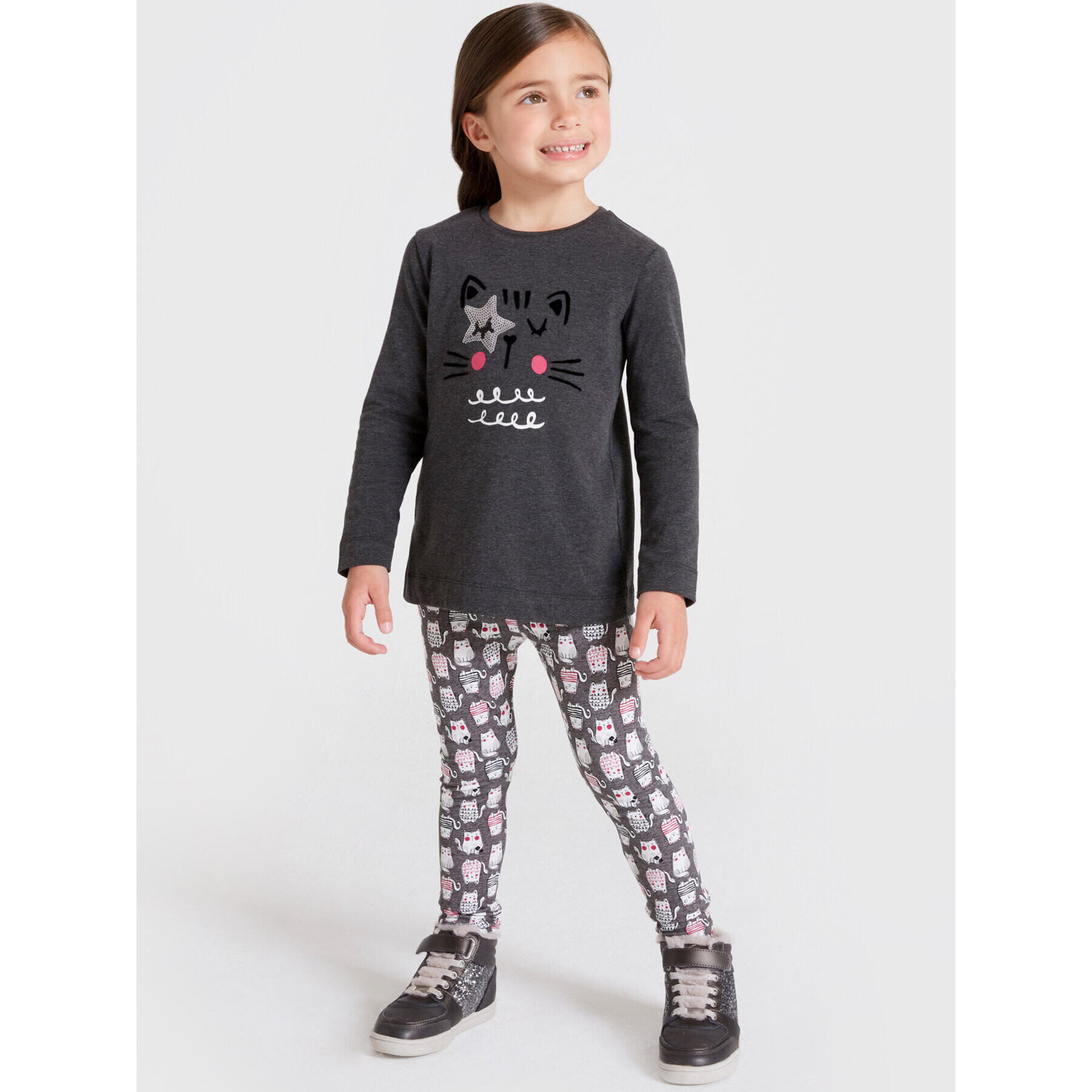 Mayoral Leggings 4764 Szürke Regular Fit - Pepit.hu