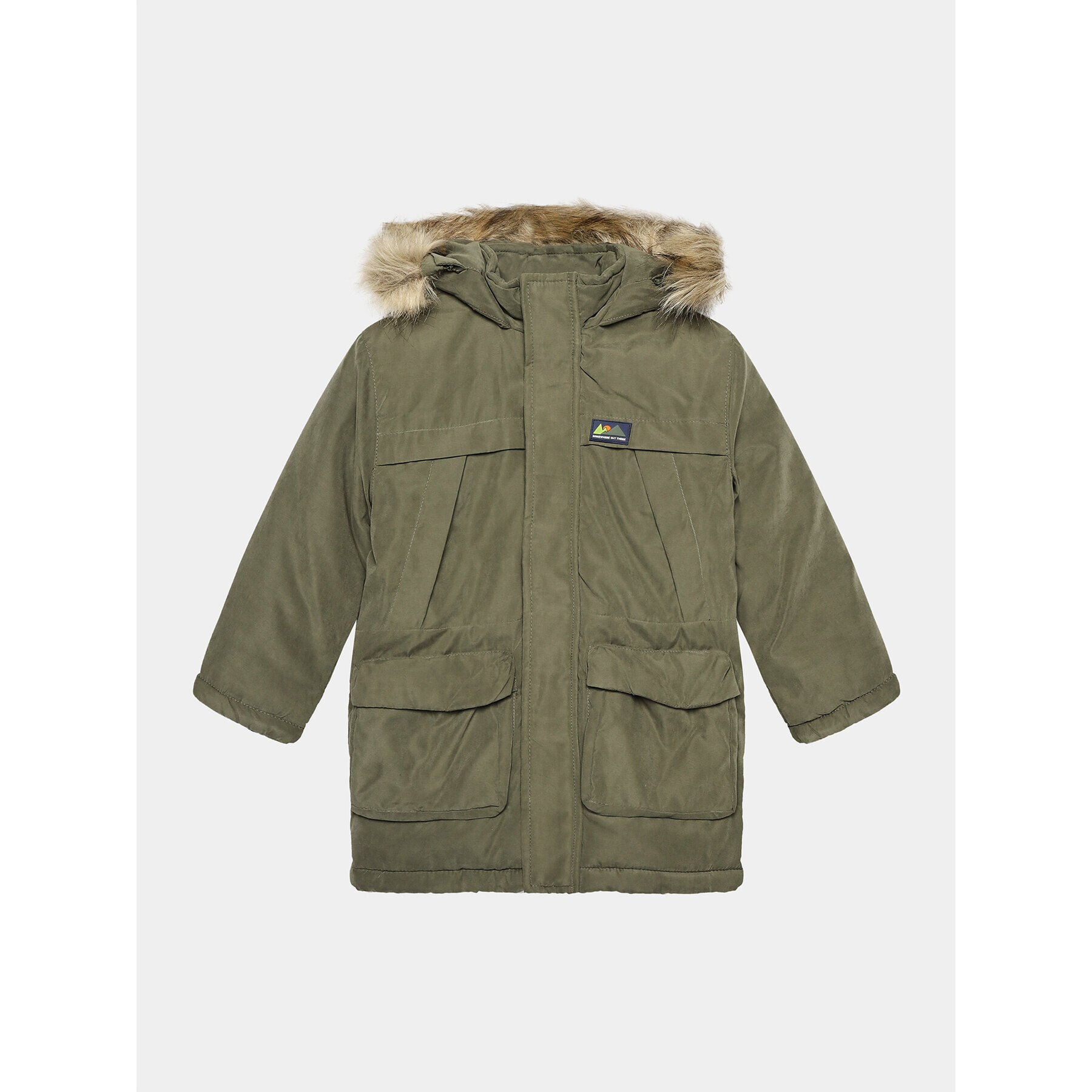 Mayoral Parka 4.439 Zöld Regular Fit - Pepit.hu