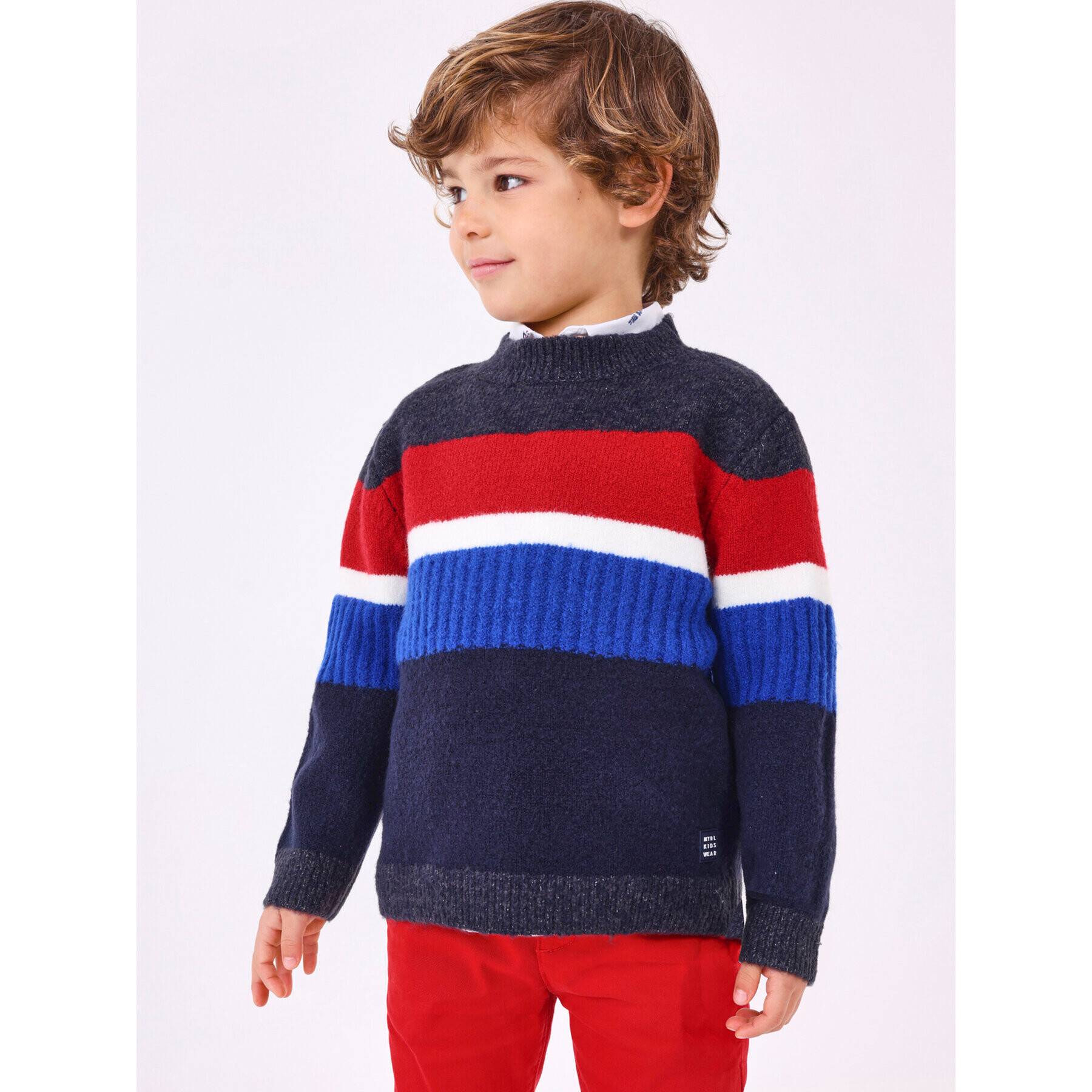 Mayoral Sweater 4.319 Színes Regular Fit - Pepit.hu