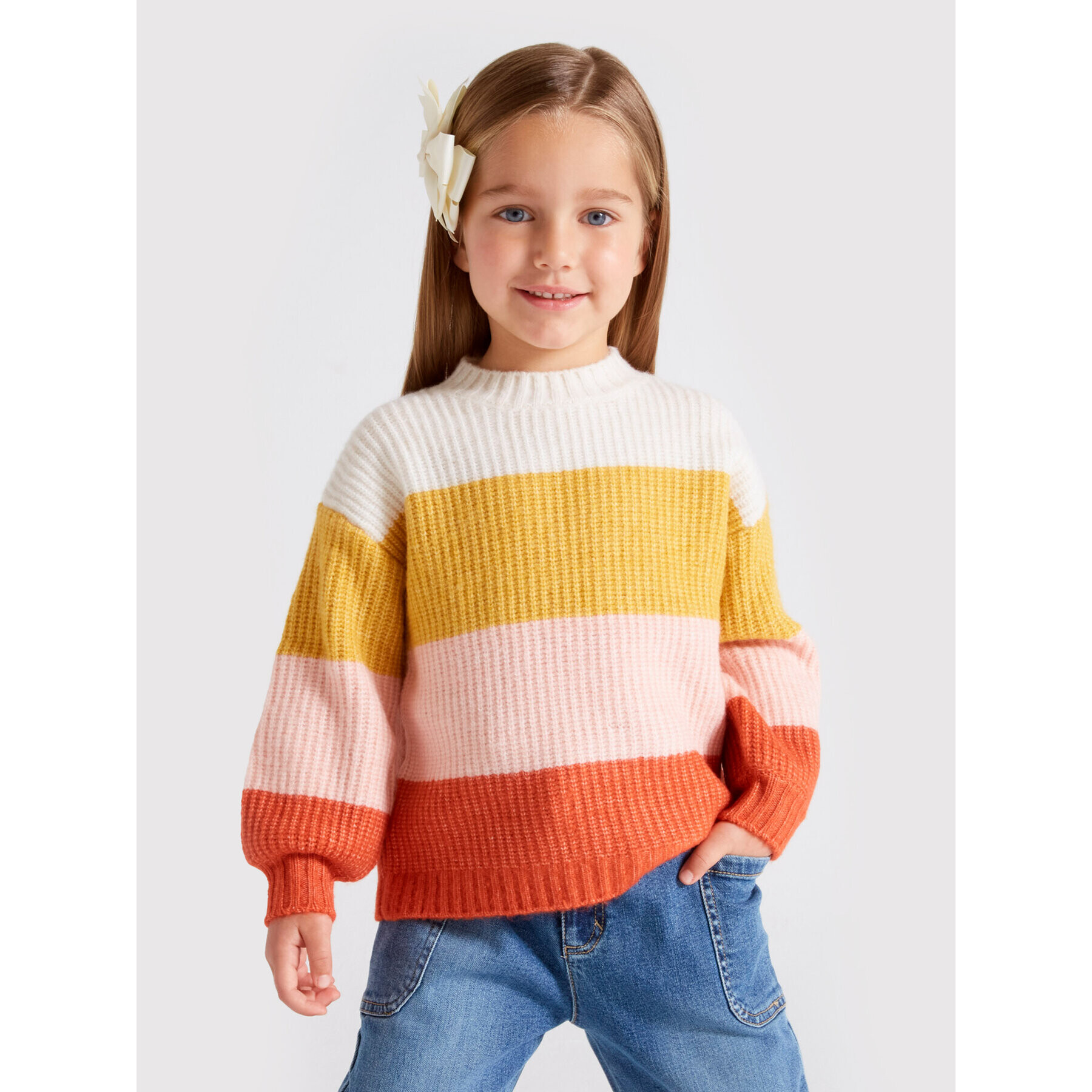 Mayoral Sweater 4306 Színes Relaxed Fit - Pepit.hu