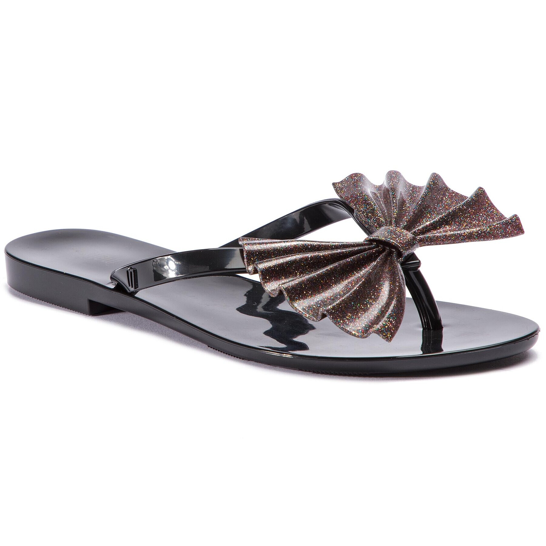 Melissa Flip-flops Harmonic Bow VI Ad 32445 Fekete - Pepit.hu