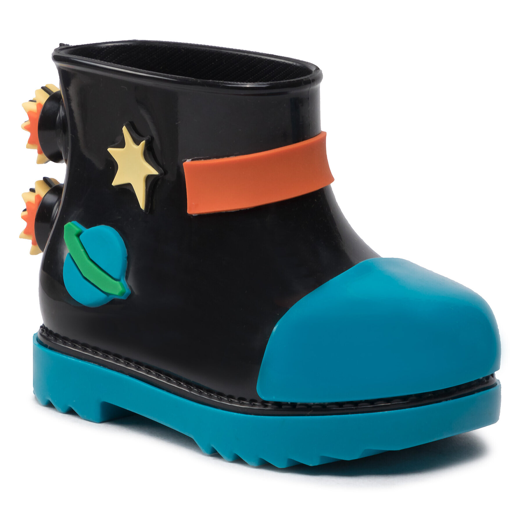 Melissa Gumicsizma Mini Rain Boot + Fabula 33676 Fekete - Pepit.hu