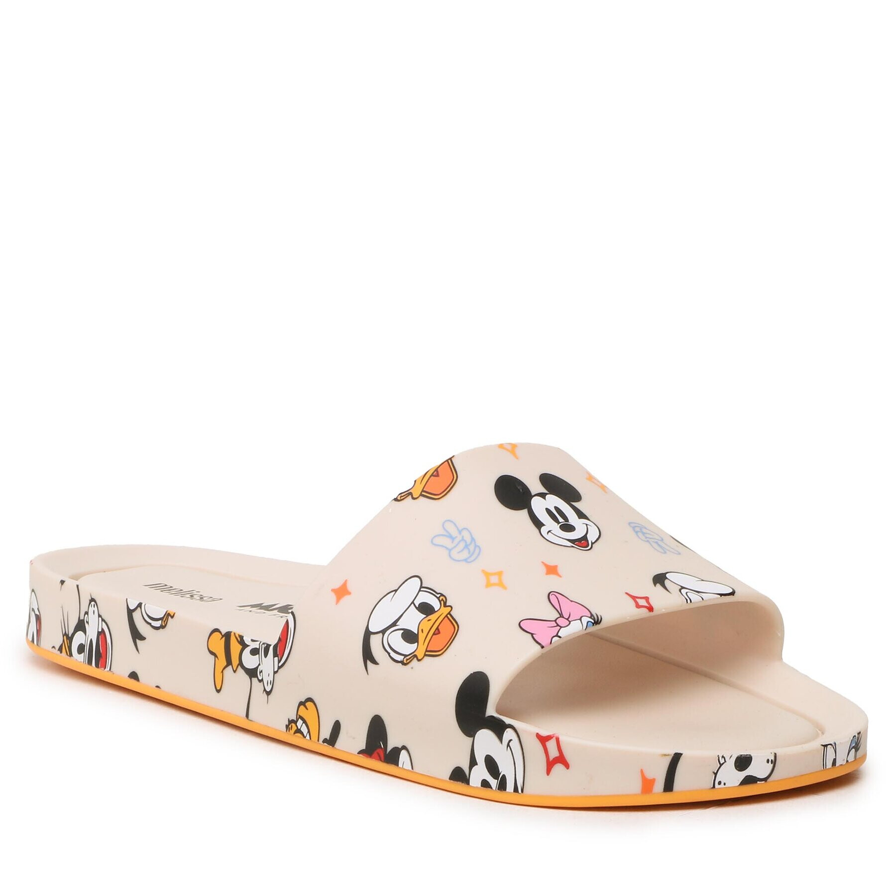 Melissa Papucs Beach Slide + Mickey A 33759 Bézs - Pepit.hu