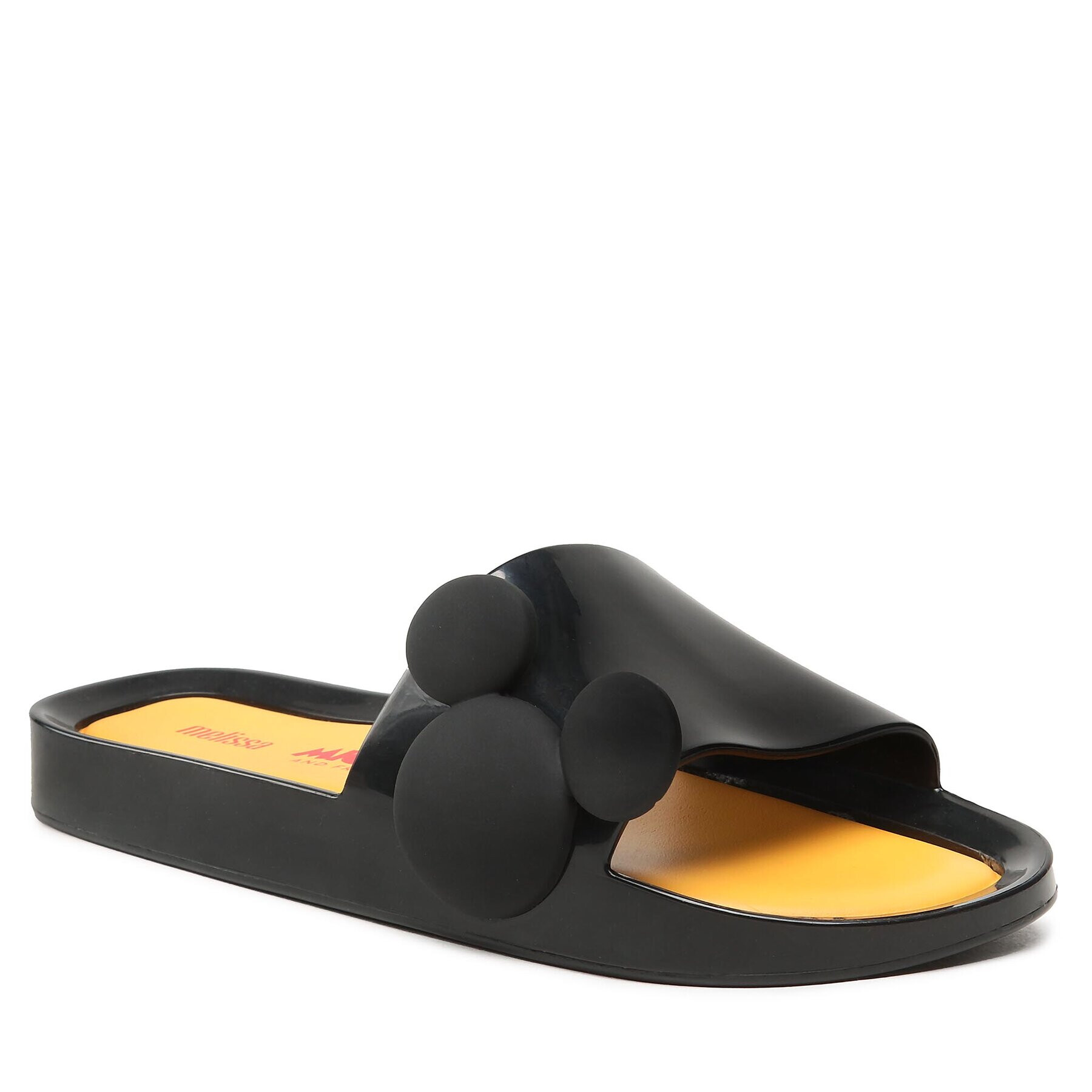 Melissa Papucs Beach Slide + Mickey A 33759 Fekete - Pepit.hu