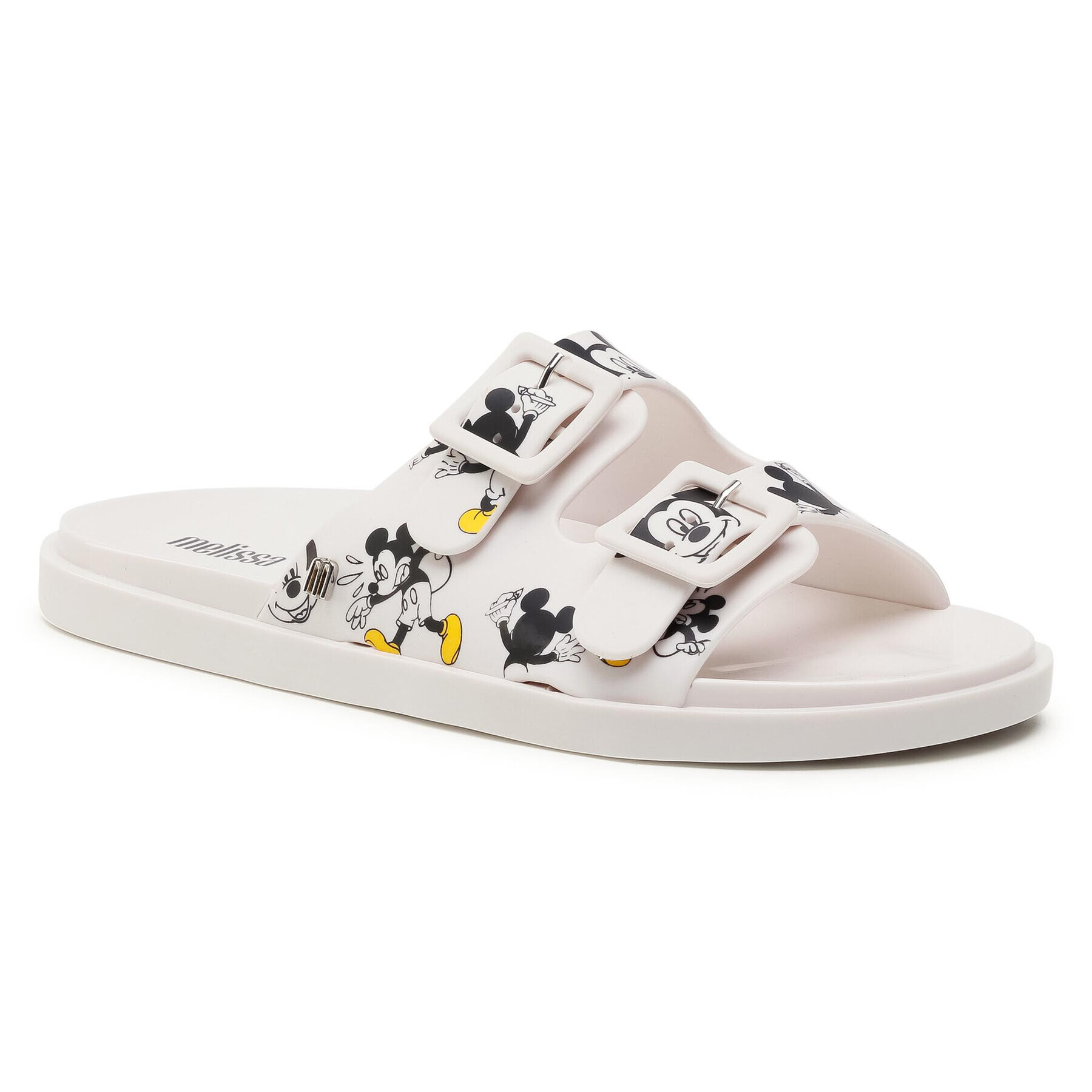 Melissa Papucs Wide + Mickey & Friend 32999 Fehér - Pepit.hu