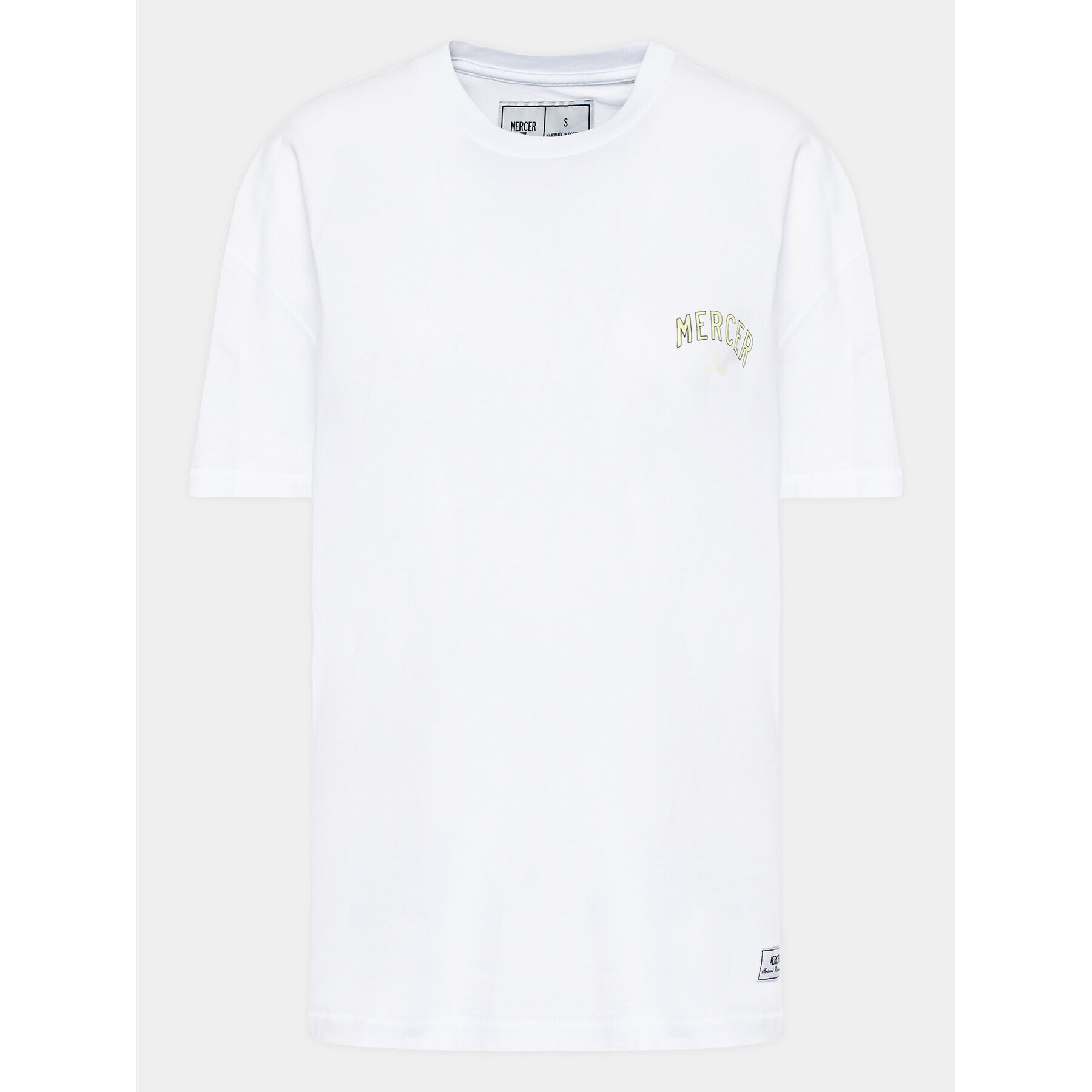 Mercer Amsterdam Póló Unisex The Rugby MEAP231020 Fehér Regular Fit - Pepit.hu