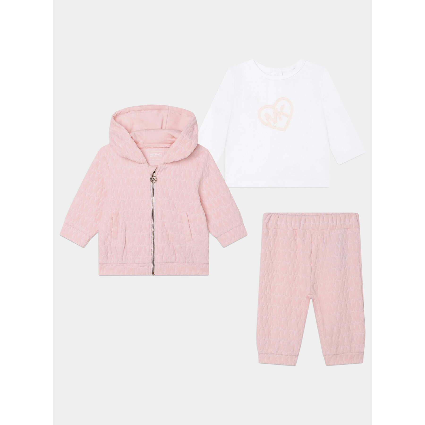 MICHAEL KORS KIDS Melegítő ruha szett R98129 Rózsaszín Regular Fit - Pepit.hu