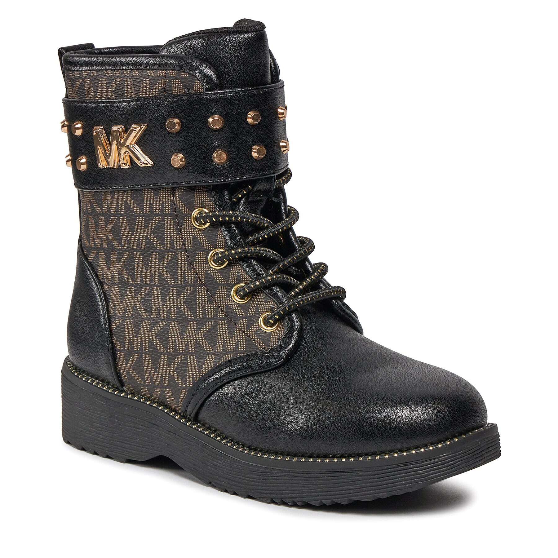 MICHAEL Michael Kors Bakancs Haskell Studs MK100794 Fekete - Pepit.hu